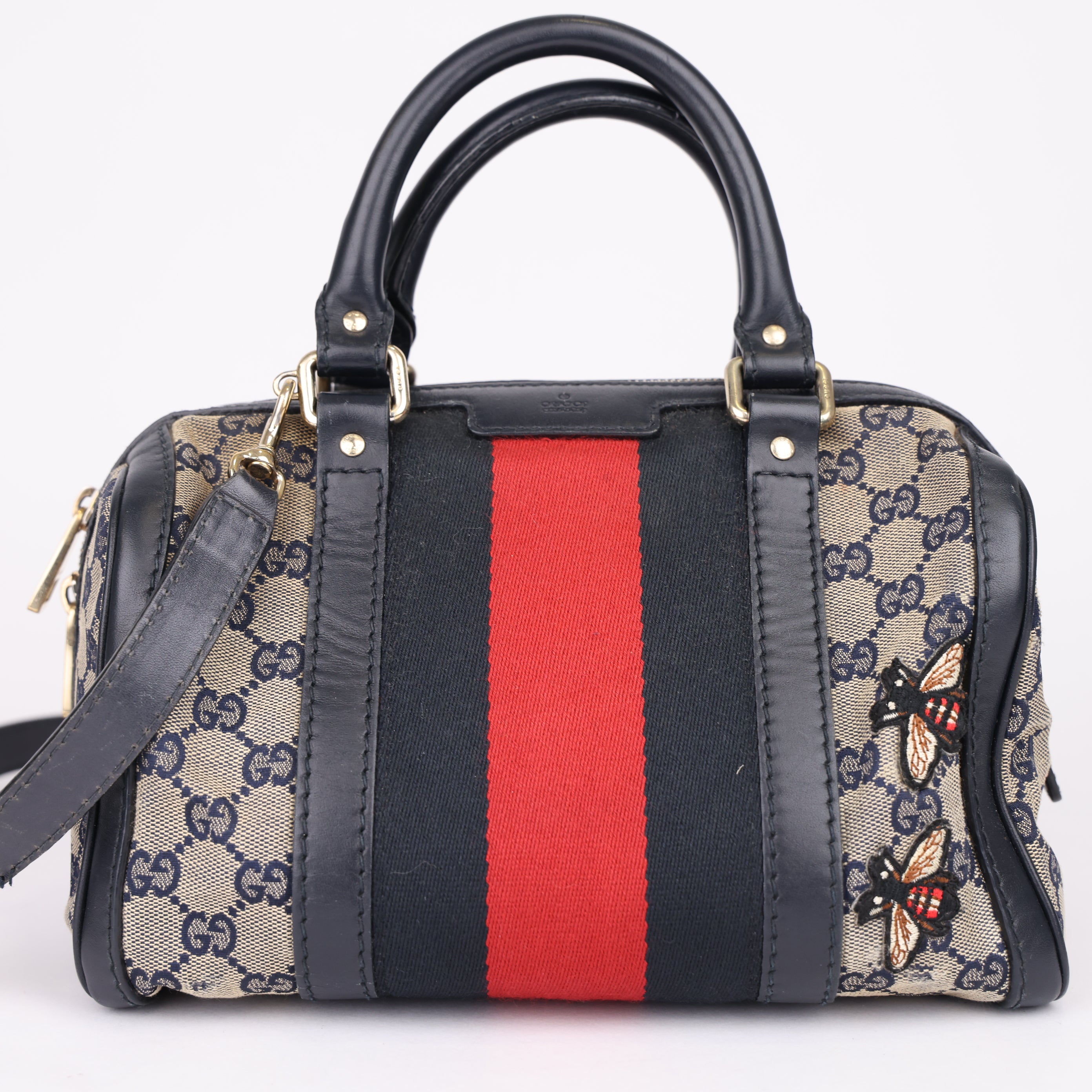 J1971 Gucci GG Ophidia Boston Bag- Pre Owned