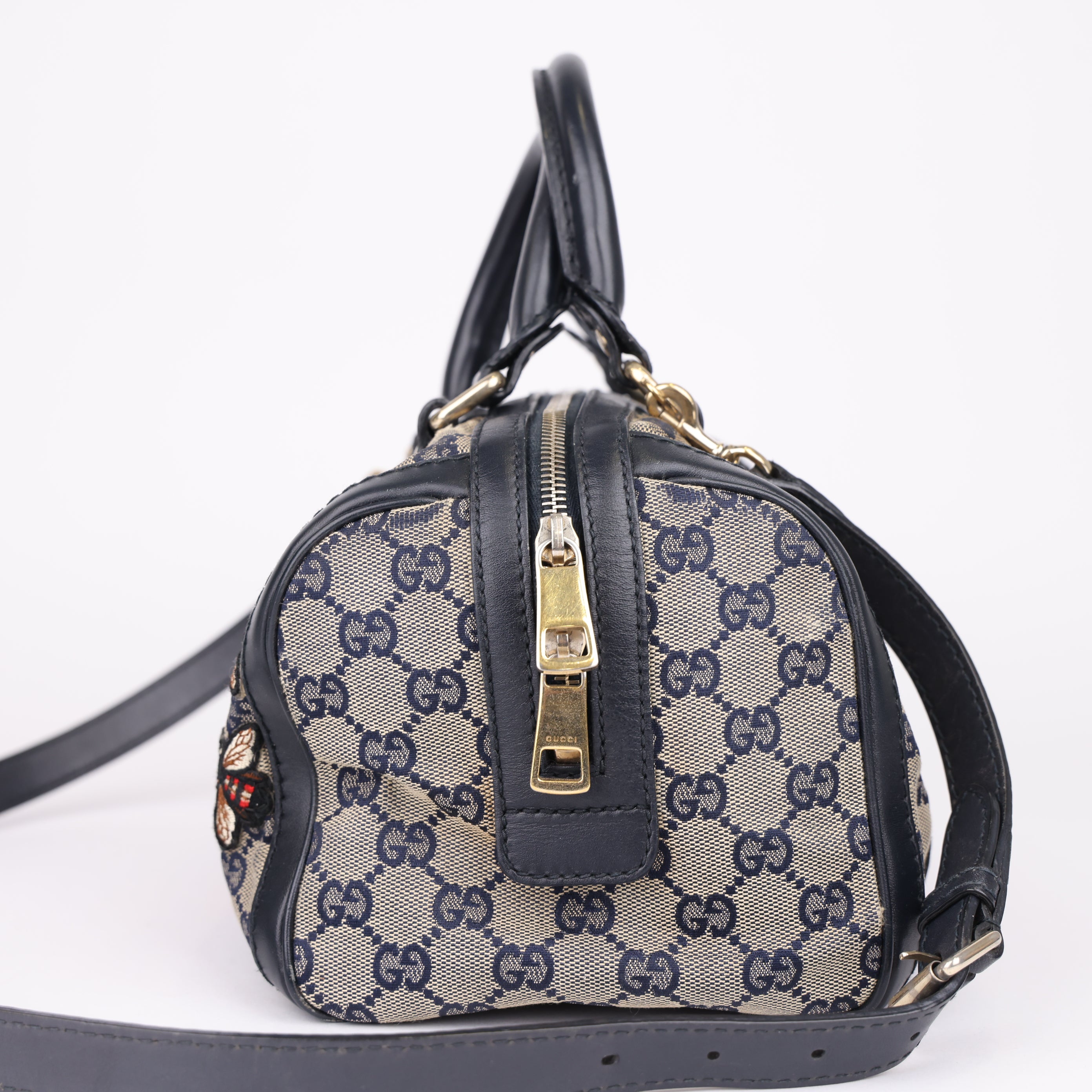 J1971 Gucci GG Ophidia Boston Bag- Pre Owned