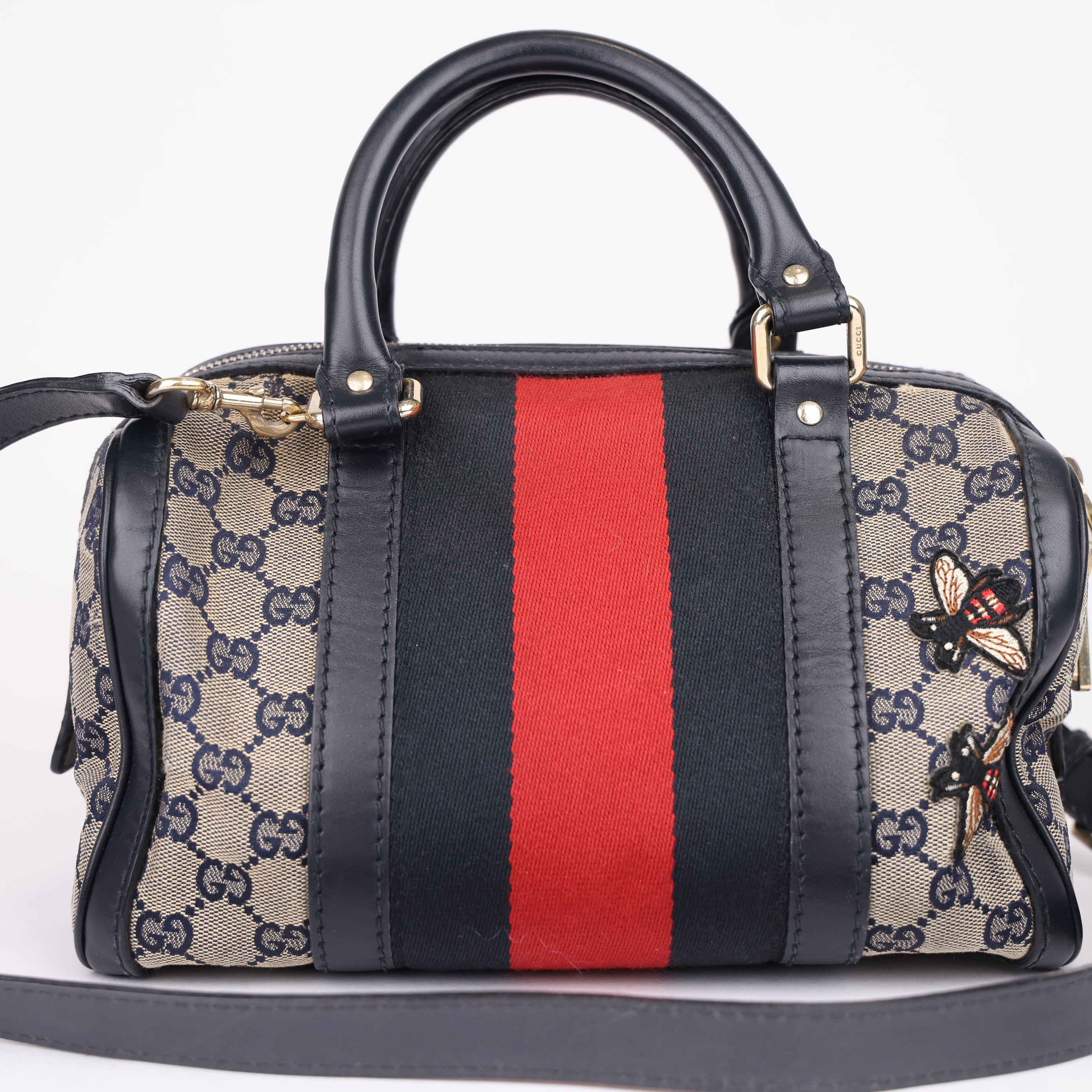J1971 Gucci GG Ophidia Boston Bag- Pre Owned