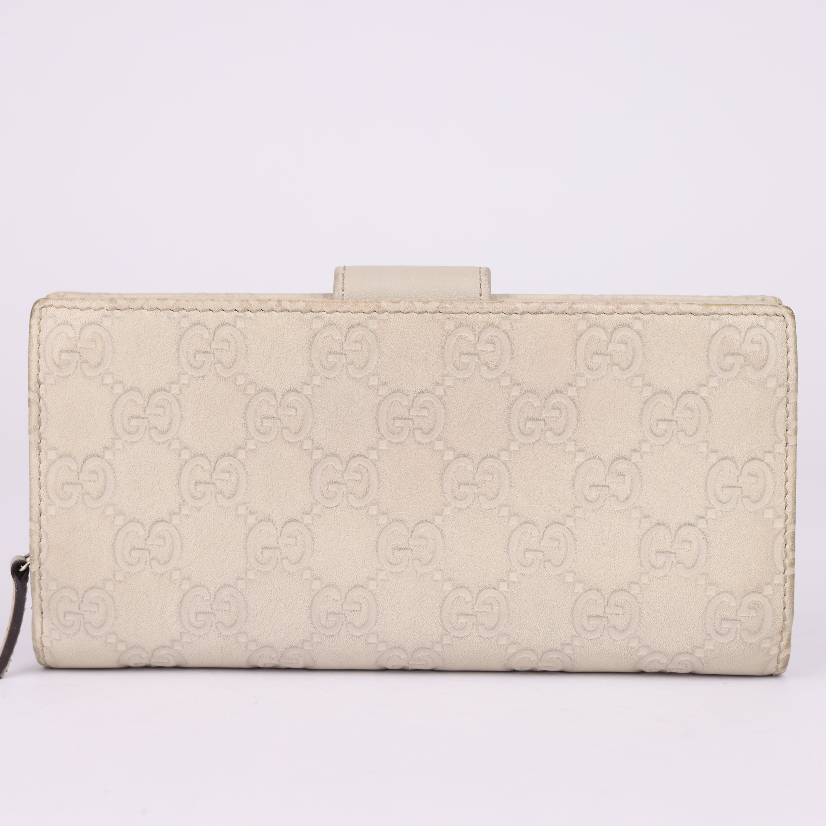 J1965 GUCCI LEATHER WALLET - Pre Owned