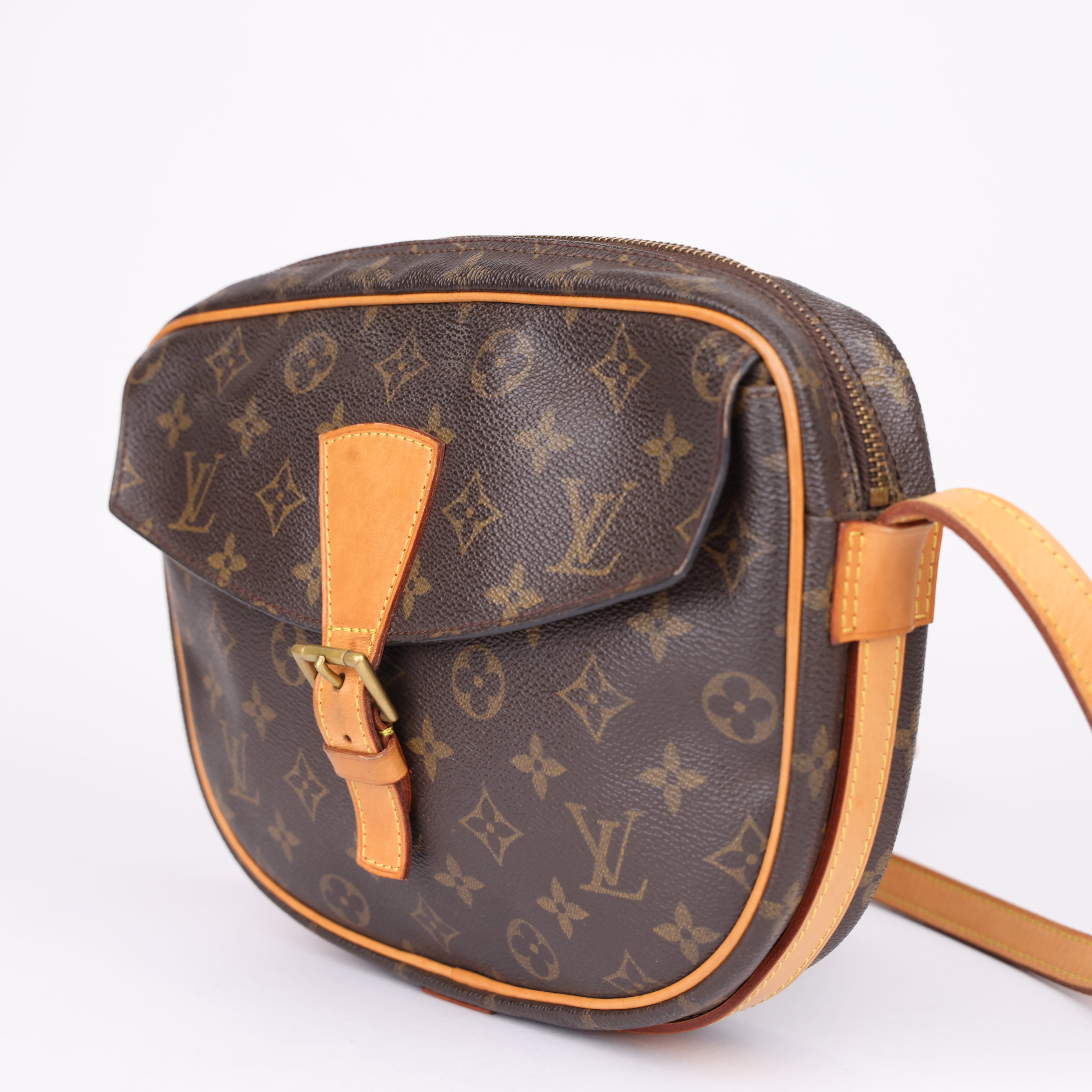 J1959 Louis Vuitton Brown Monogram Jeune Fille MM - Pre owned