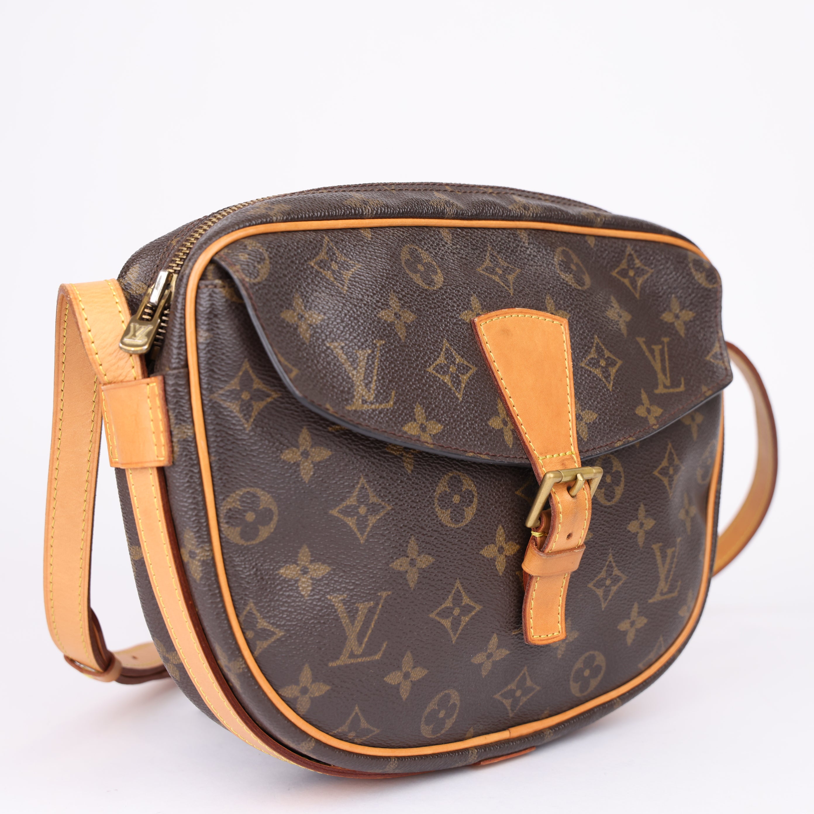 J1959 Louis Vuitton Brown Monogram Jeune Fille MM - Pre owned