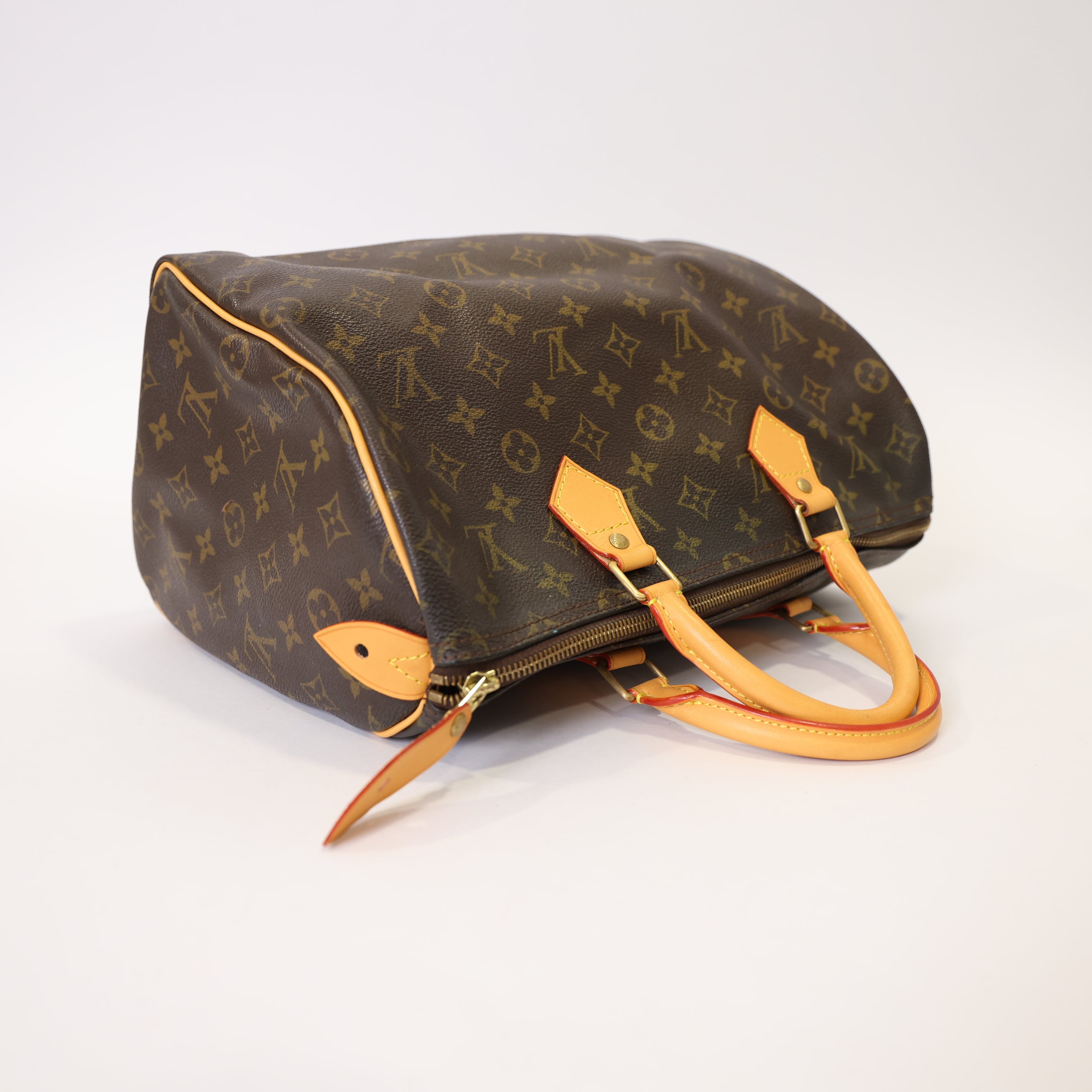 J1925 LOUIS VUITTON Speedy 35 Handbag Purse Monogram Canvas - Pre Owned