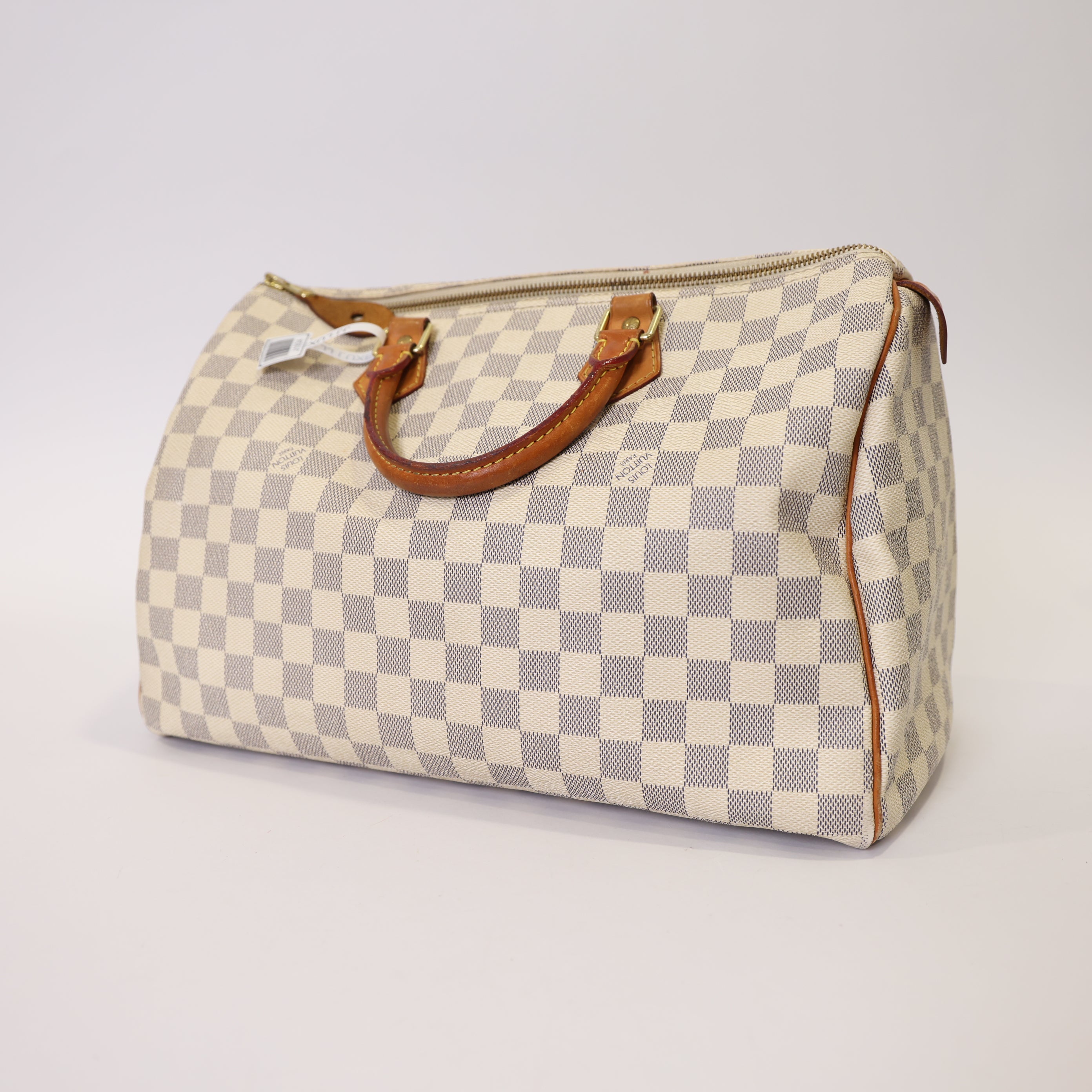 J1924 LOUIS VUITTON DAMIER AZUR SPEEDY 35 - Pre Owned