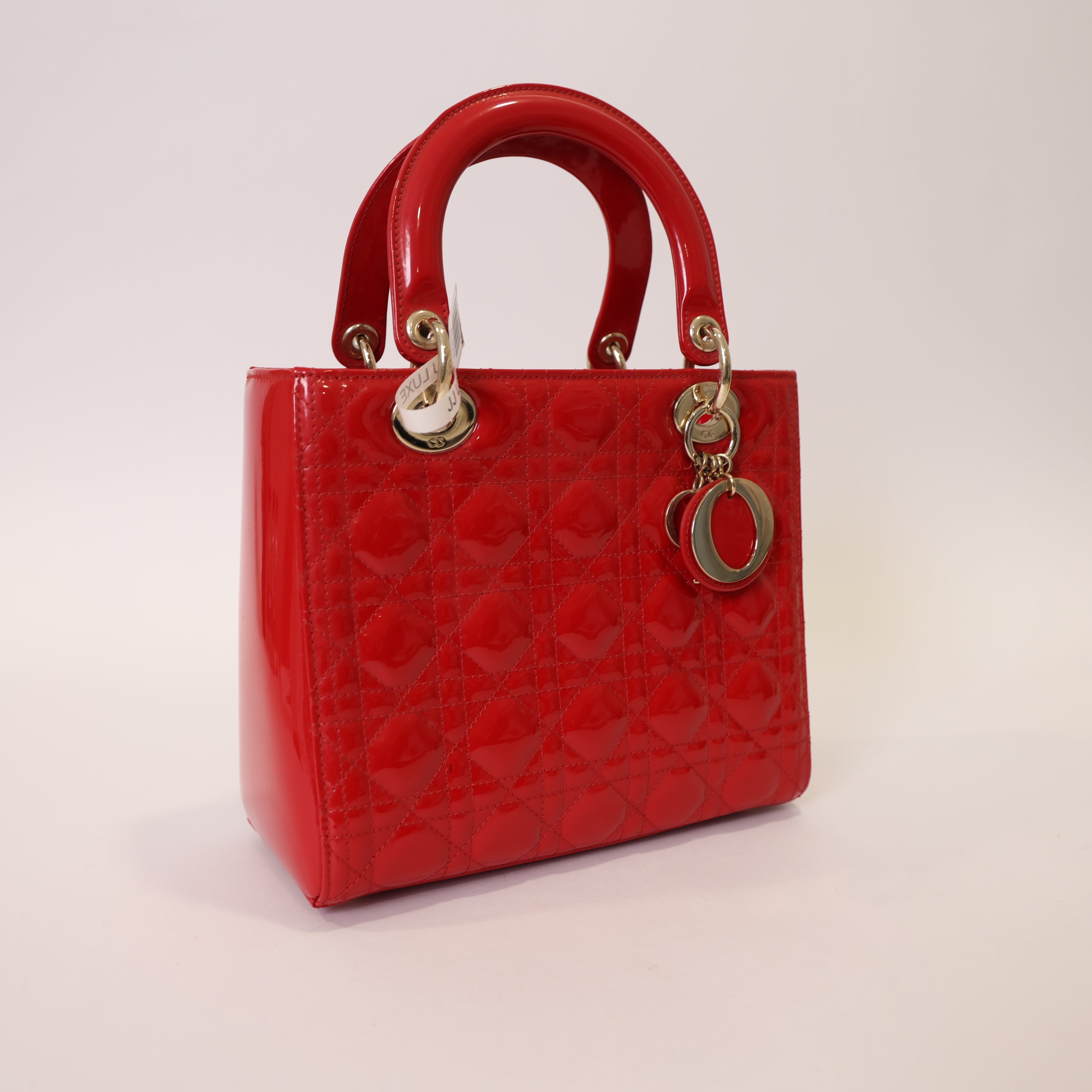 J1923 Dior Lady patent leather handbag - Pre Owned