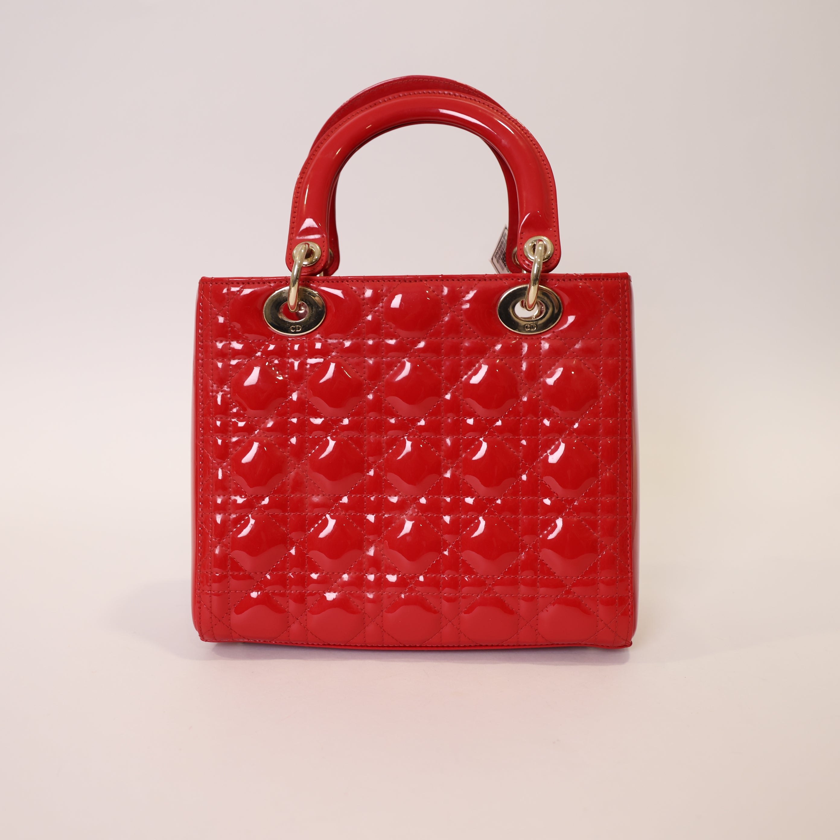 J1923 Dior Lady patent leather handbag - Pre Owned