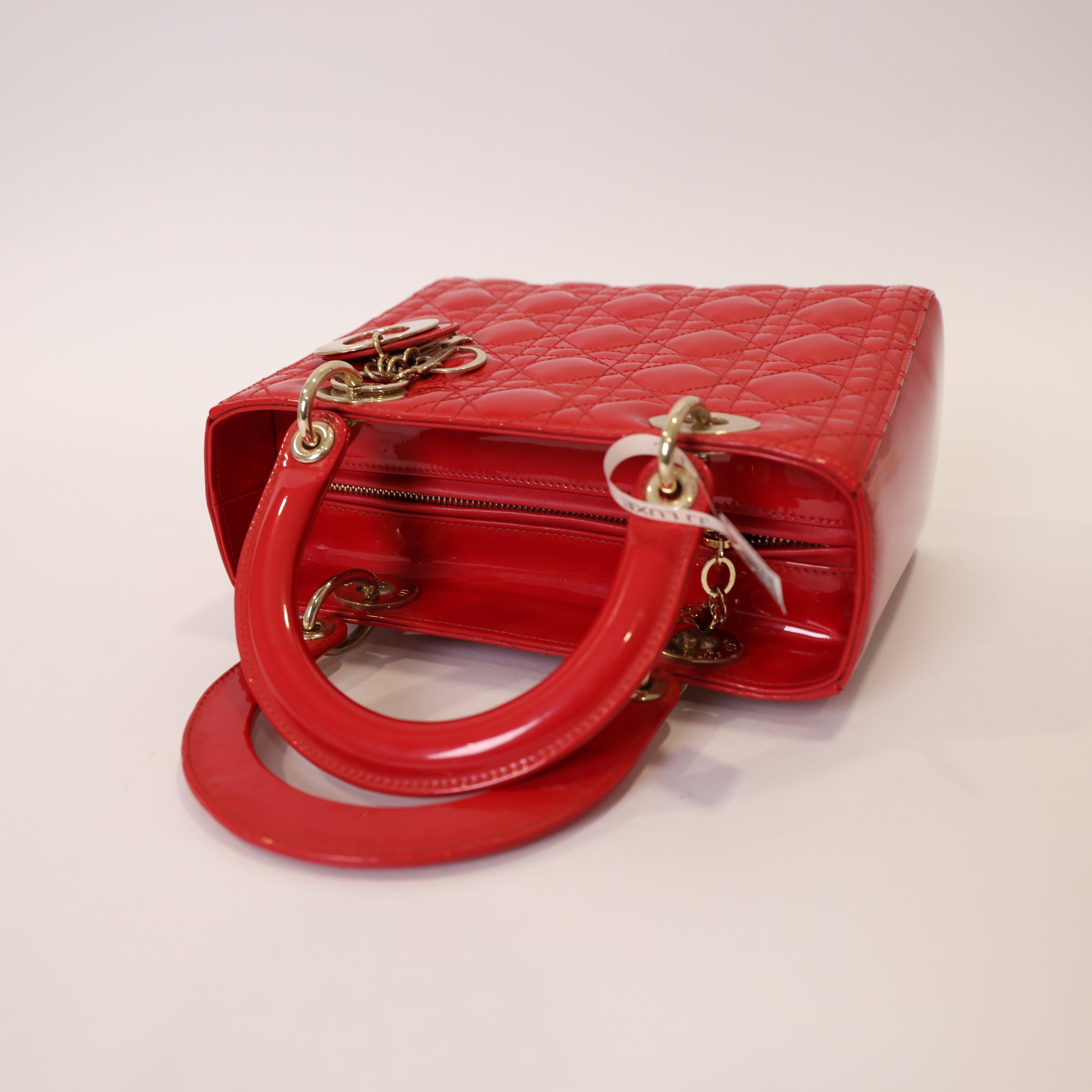 J1923 Dior Lady patent leather handbag - Pre Owned