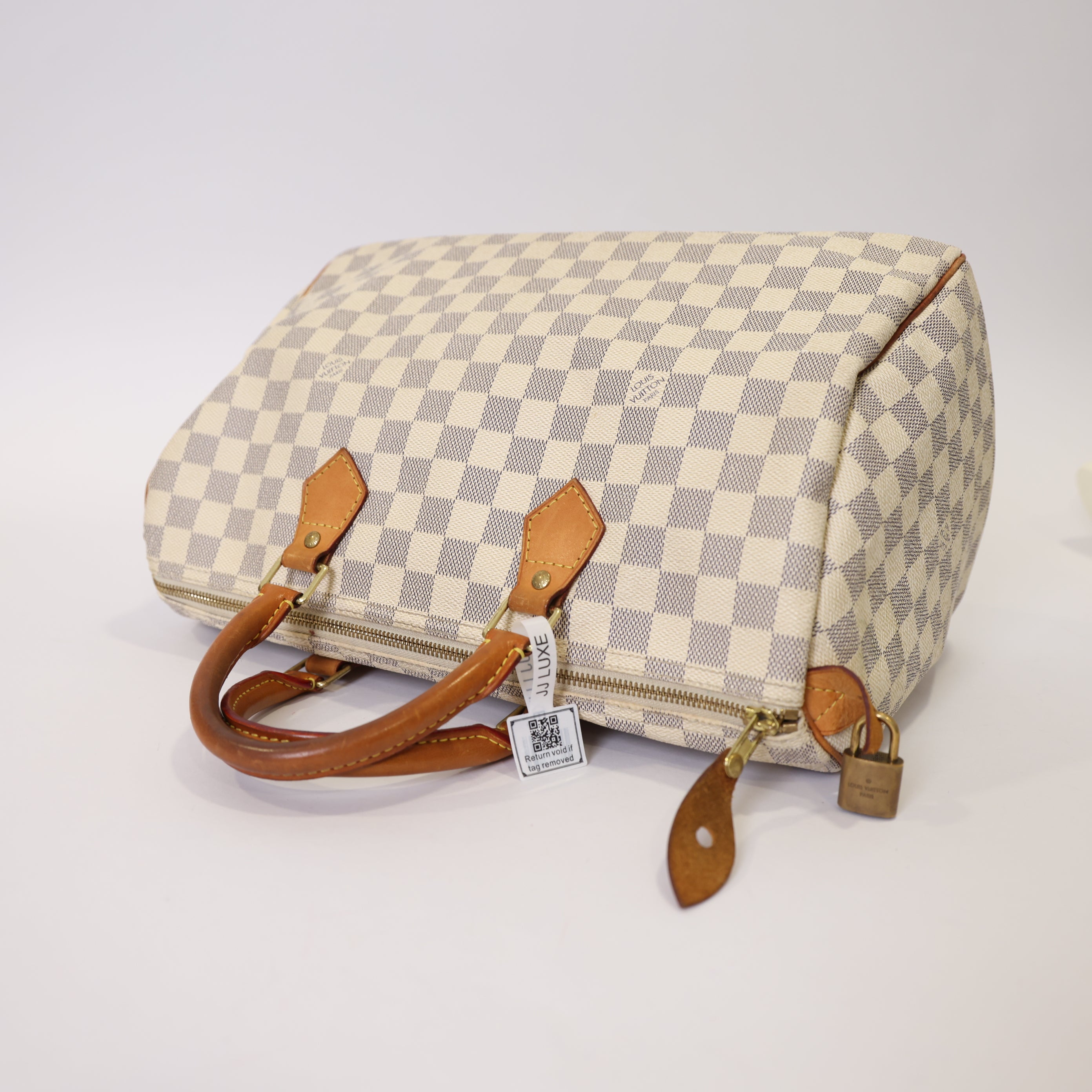 J1924 LOUIS VUITTON DAMIER AZUR SPEEDY 35 - Pre Owned