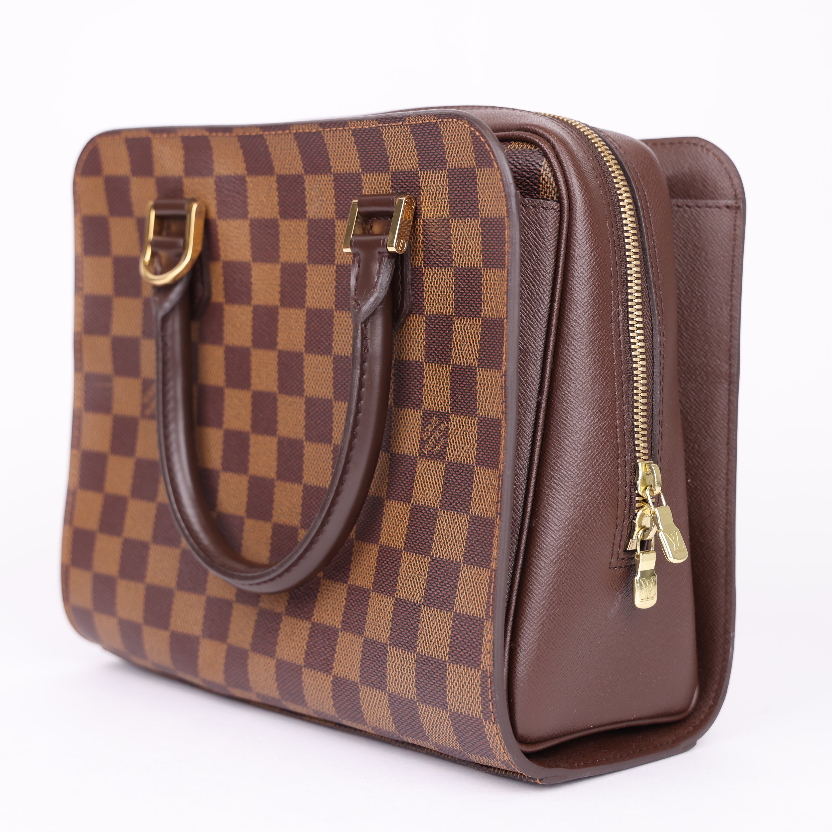 J1913 Louis Vuitton Triana Bag Damier Brown- Pre Owned