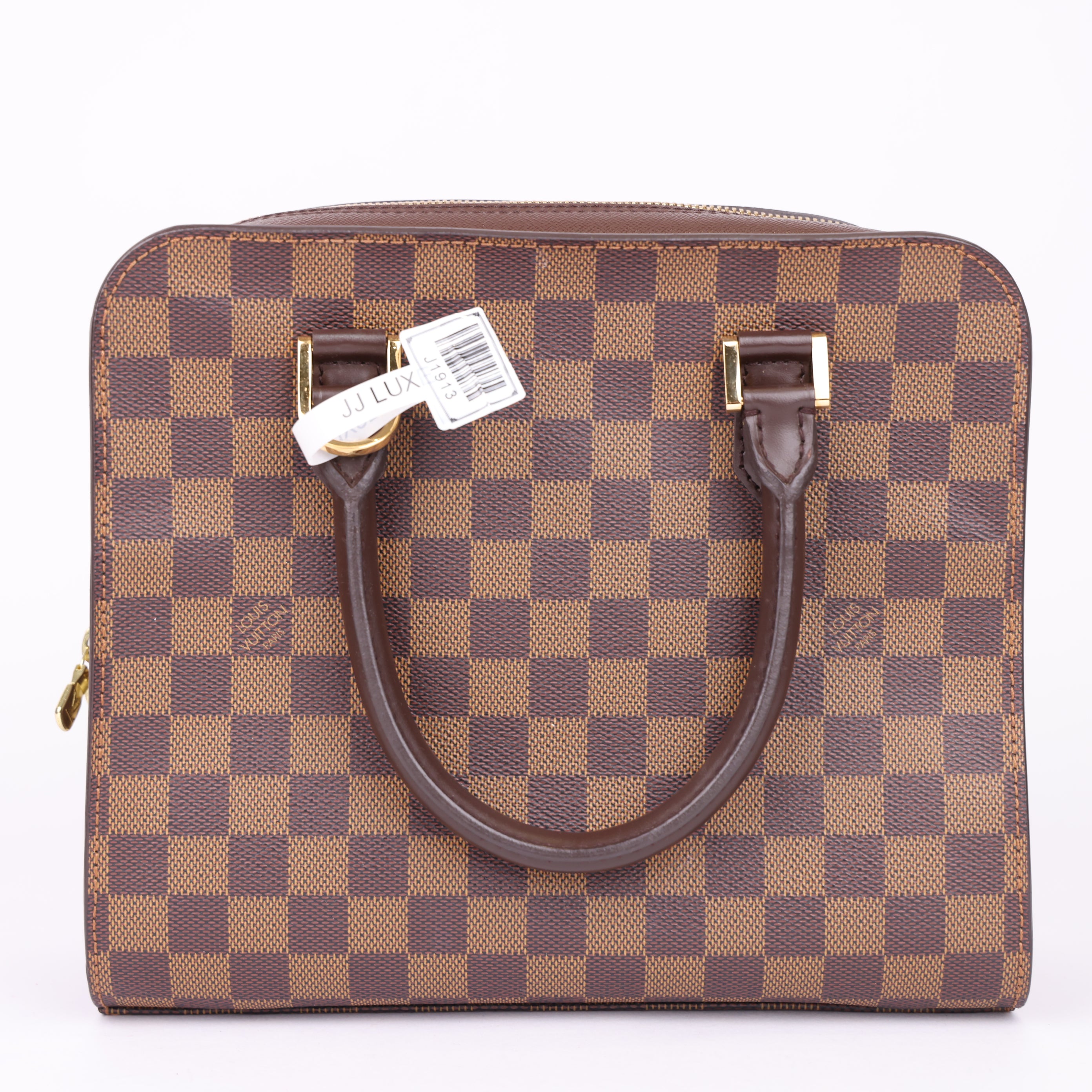 J1913 Louis Vuitton Triana Bag Damier Brown- Pre Owned