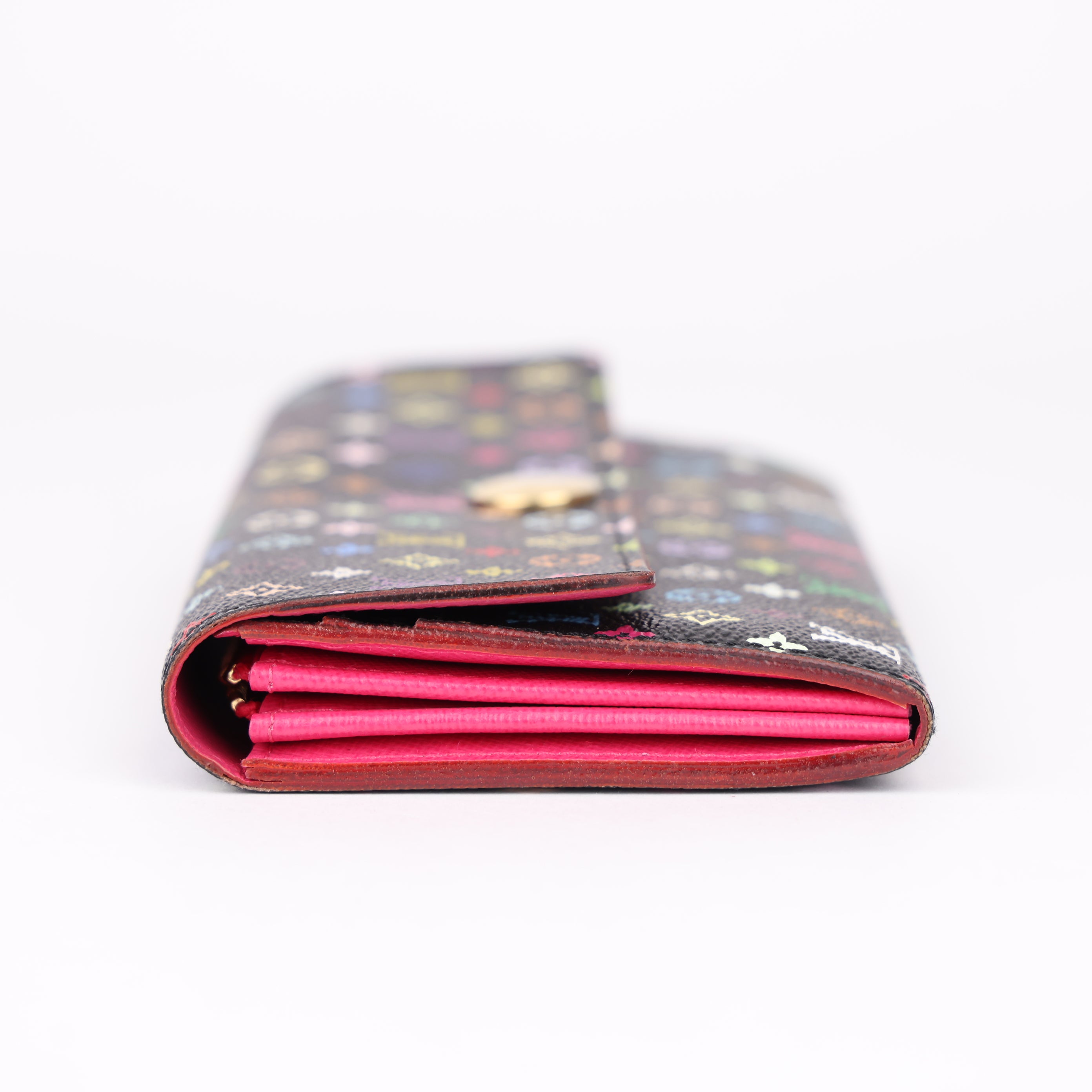 J1915 Louis Vuitton Monogram Multicolor Sarah Wallet- Pre Owned