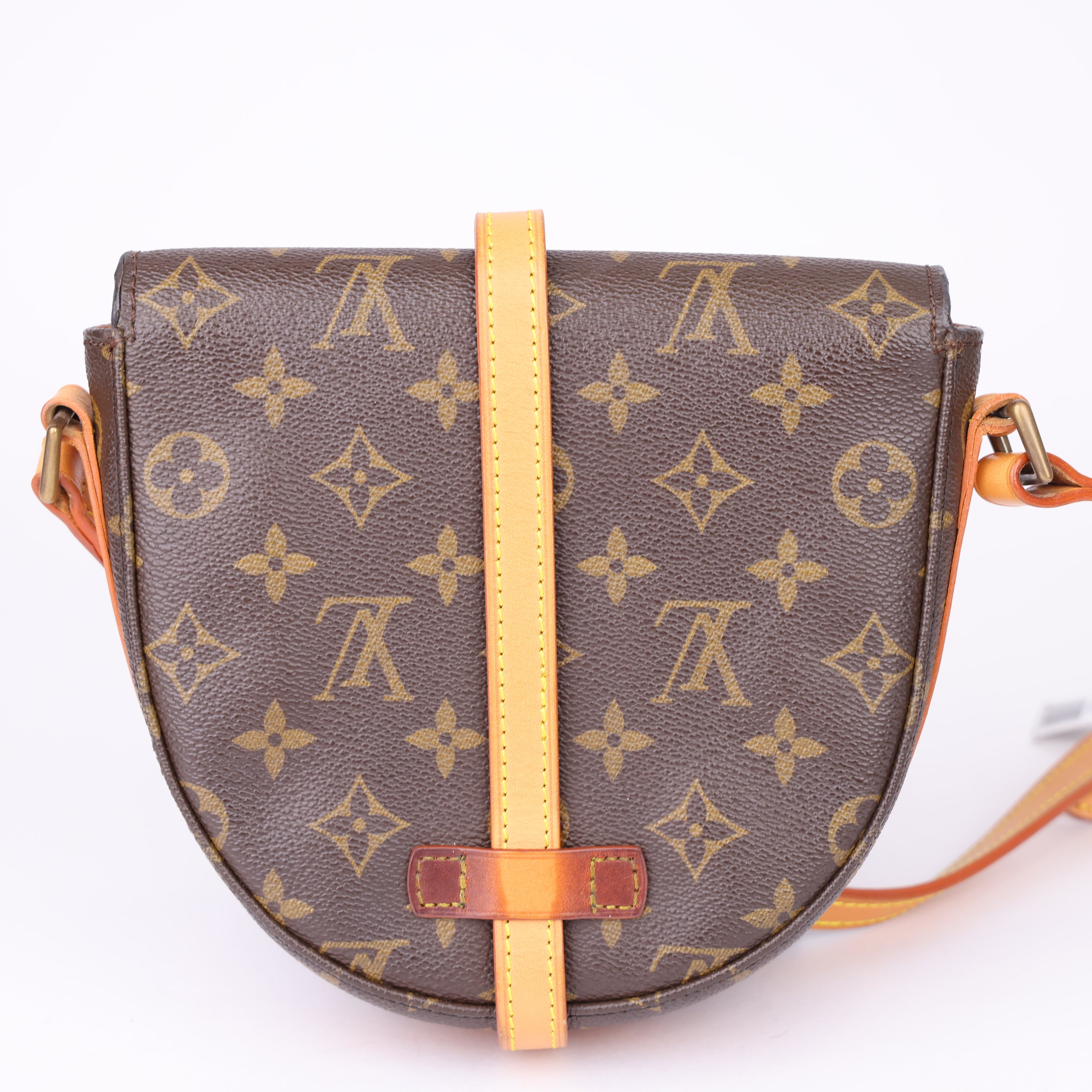 J1908 Louis Vuitton Canvas Monogram Chantilly MM Crossbody Bag- Pre Owned