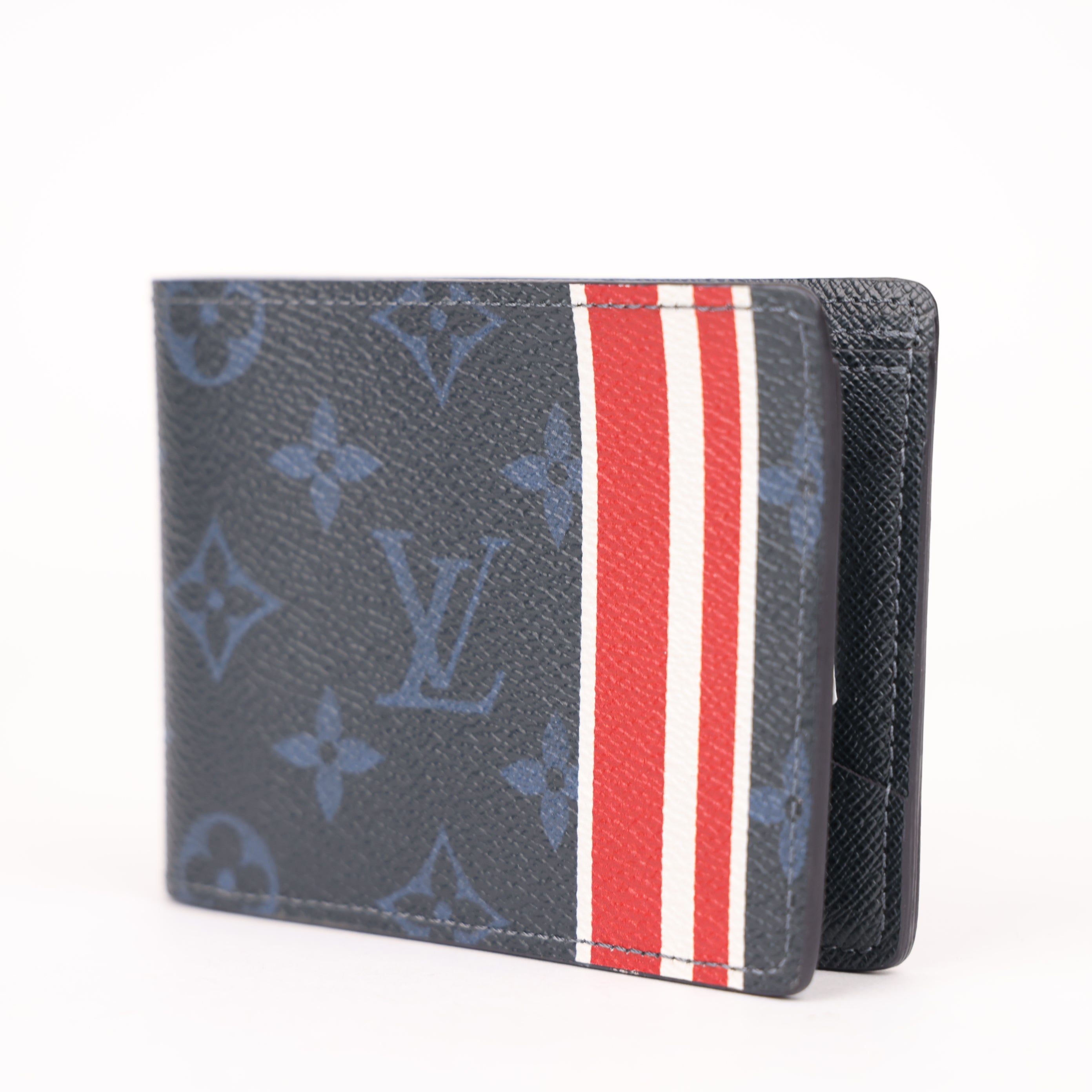 J1899 Louis Vuitton Tricolor Heritage Line Multiple Wallet- Pre Owned