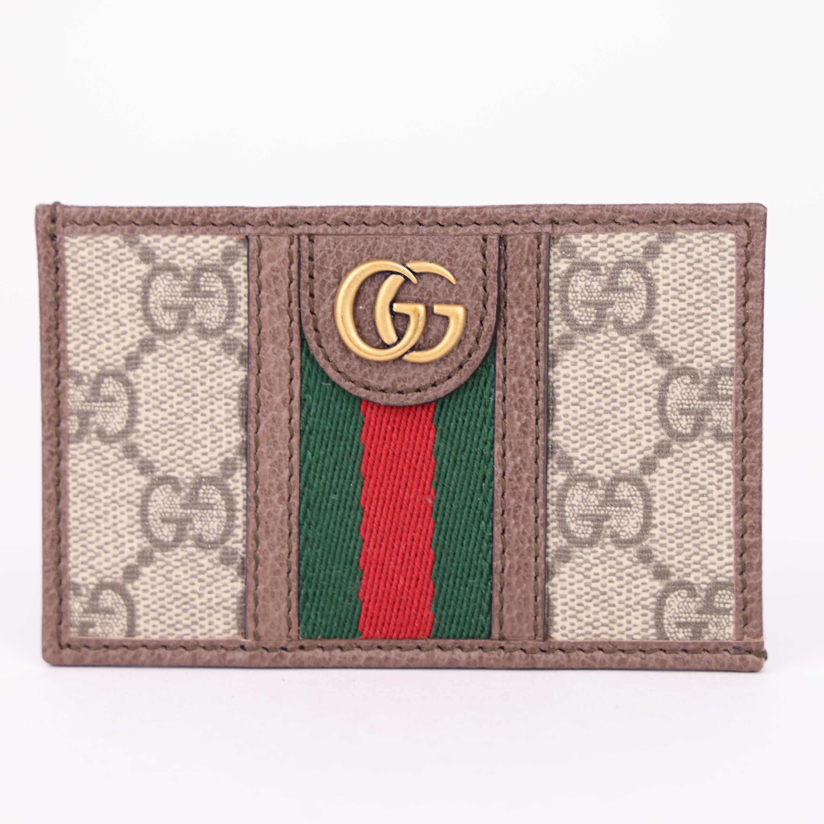 J1926 Gucci GG Canvas Wallet- Pre Owned