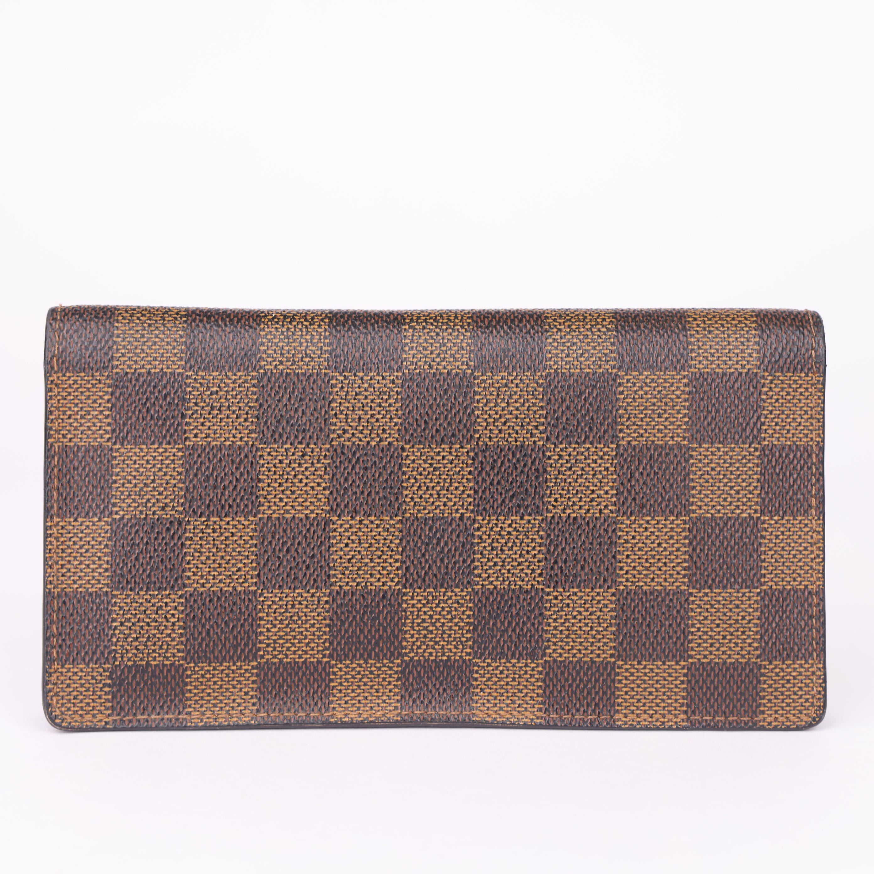 J1839 LOUIS VUITTON BIFOLD WALLET DAMIER- Pre Owned