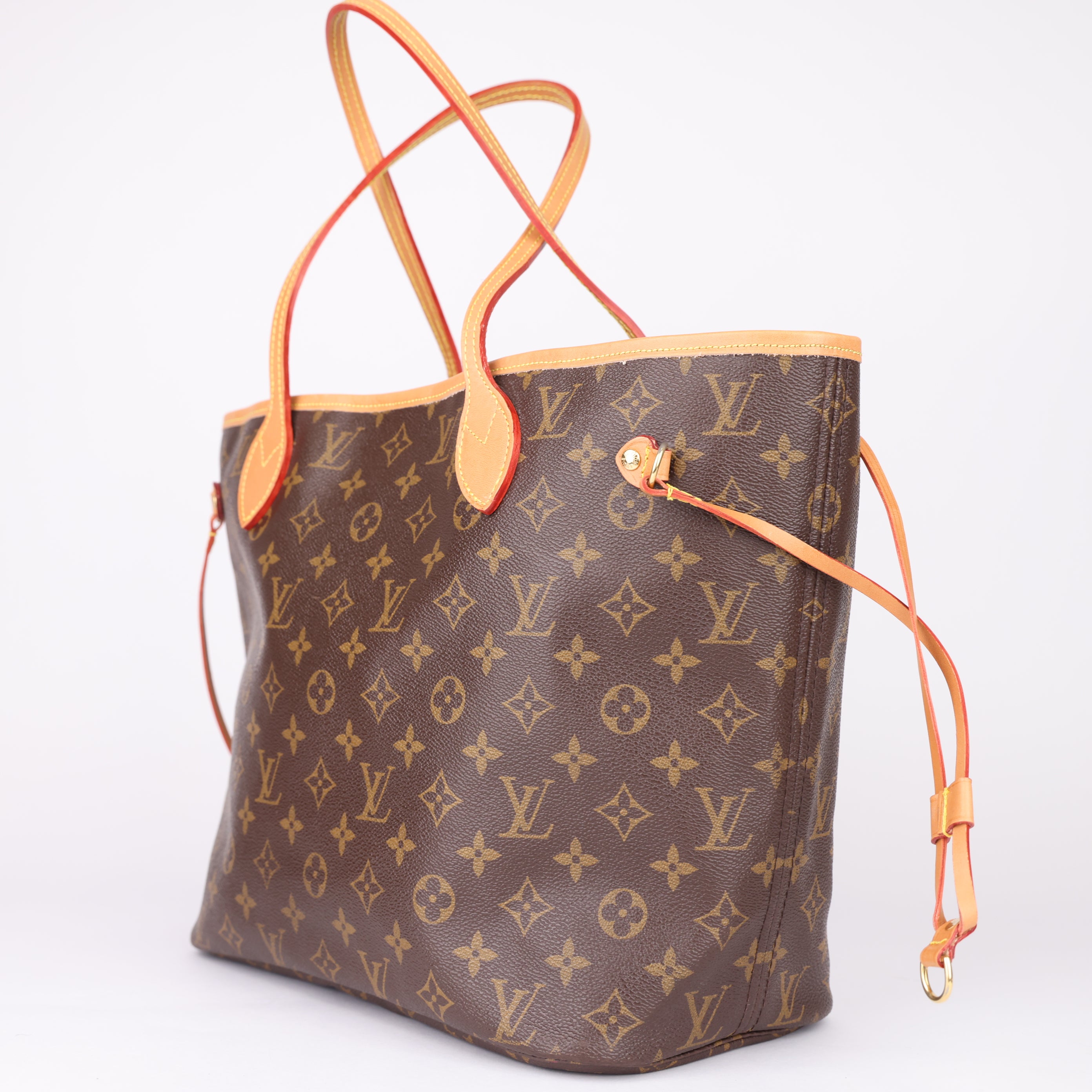 J1822 Louis Vuitton Neverfull Leather Tote - Pre Owned