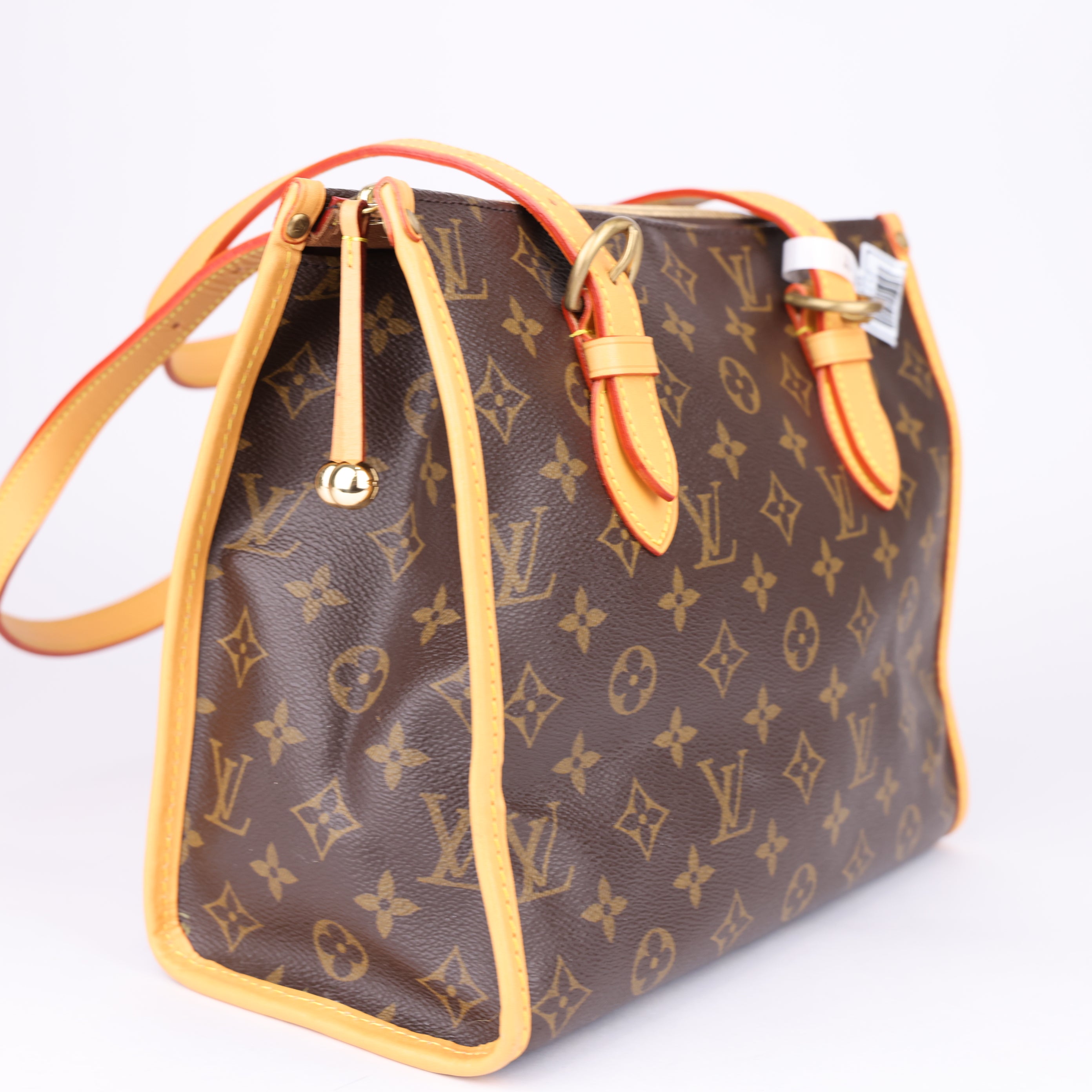 J1793 Louis Vuitton Monogram Popincourt Shoulder Bag Brown- Pre Owned