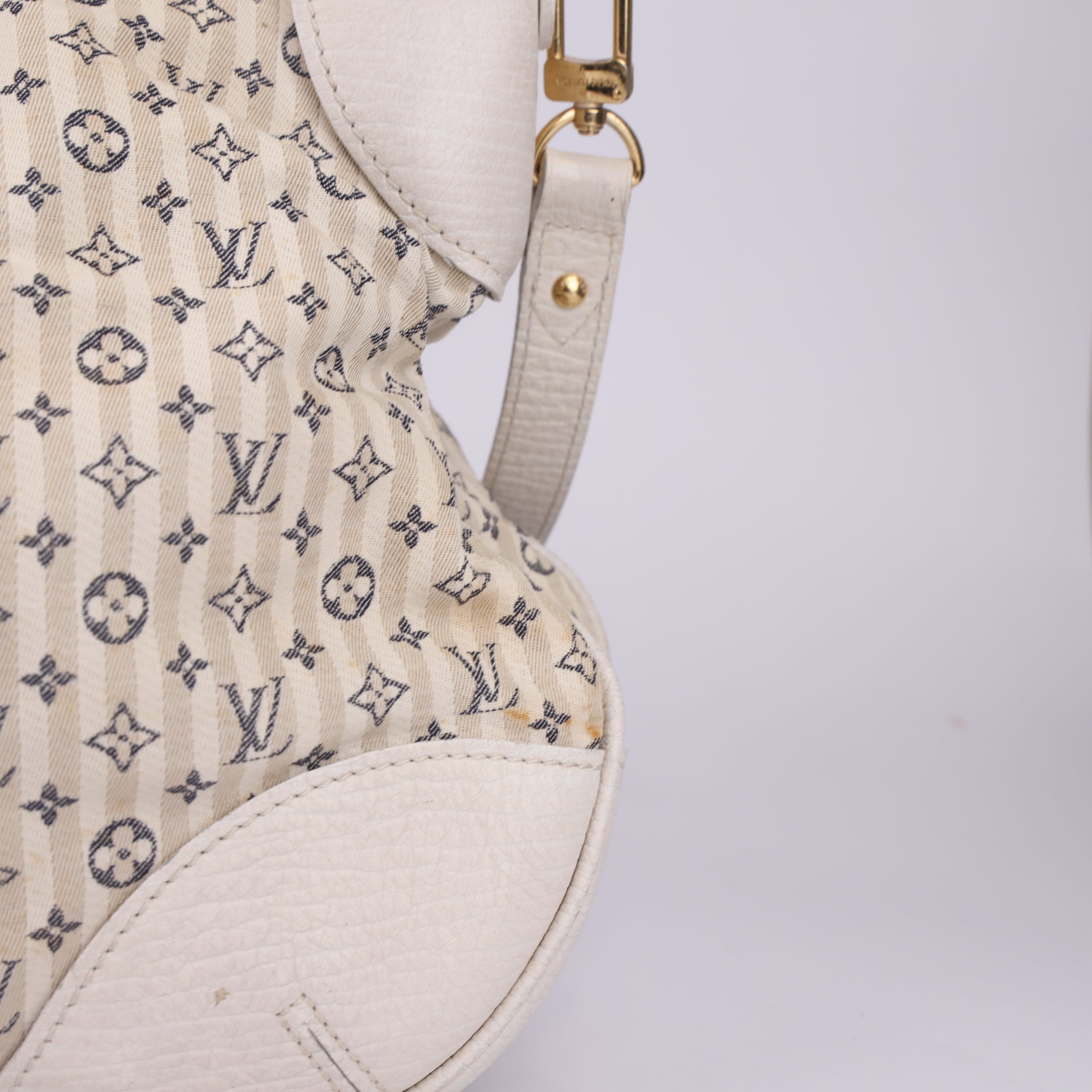 J1755 LOUIS VUITTON Monogram Mini Lin Croisette Marina GM Bag- Pre Owned