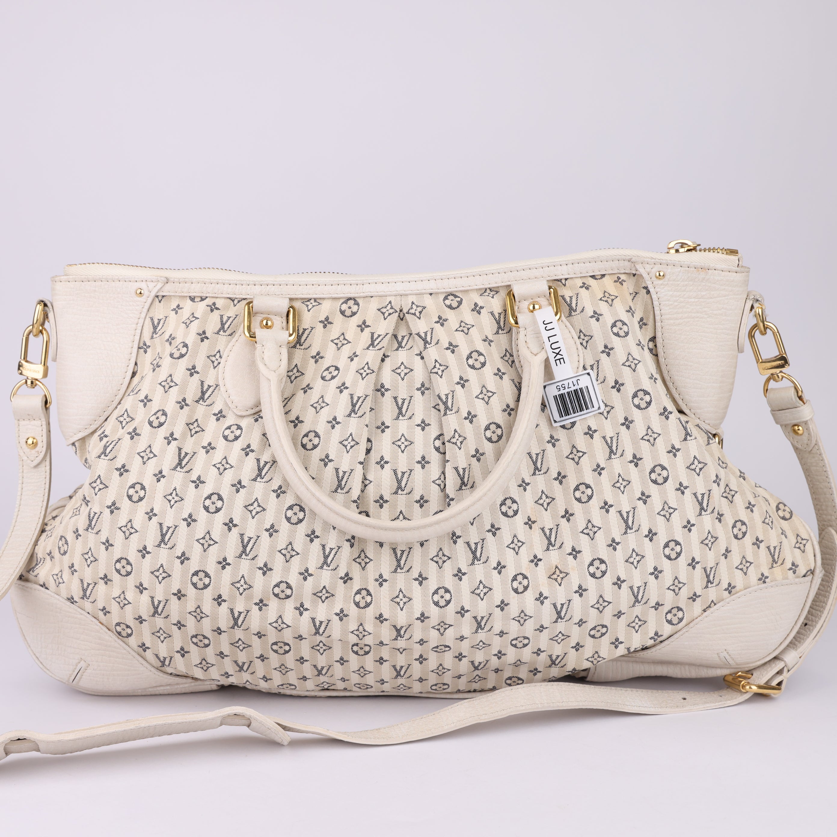 J1755 LOUIS VUITTON Monogram Mini Lin Croisette Marina GM Bag- Pre Owned