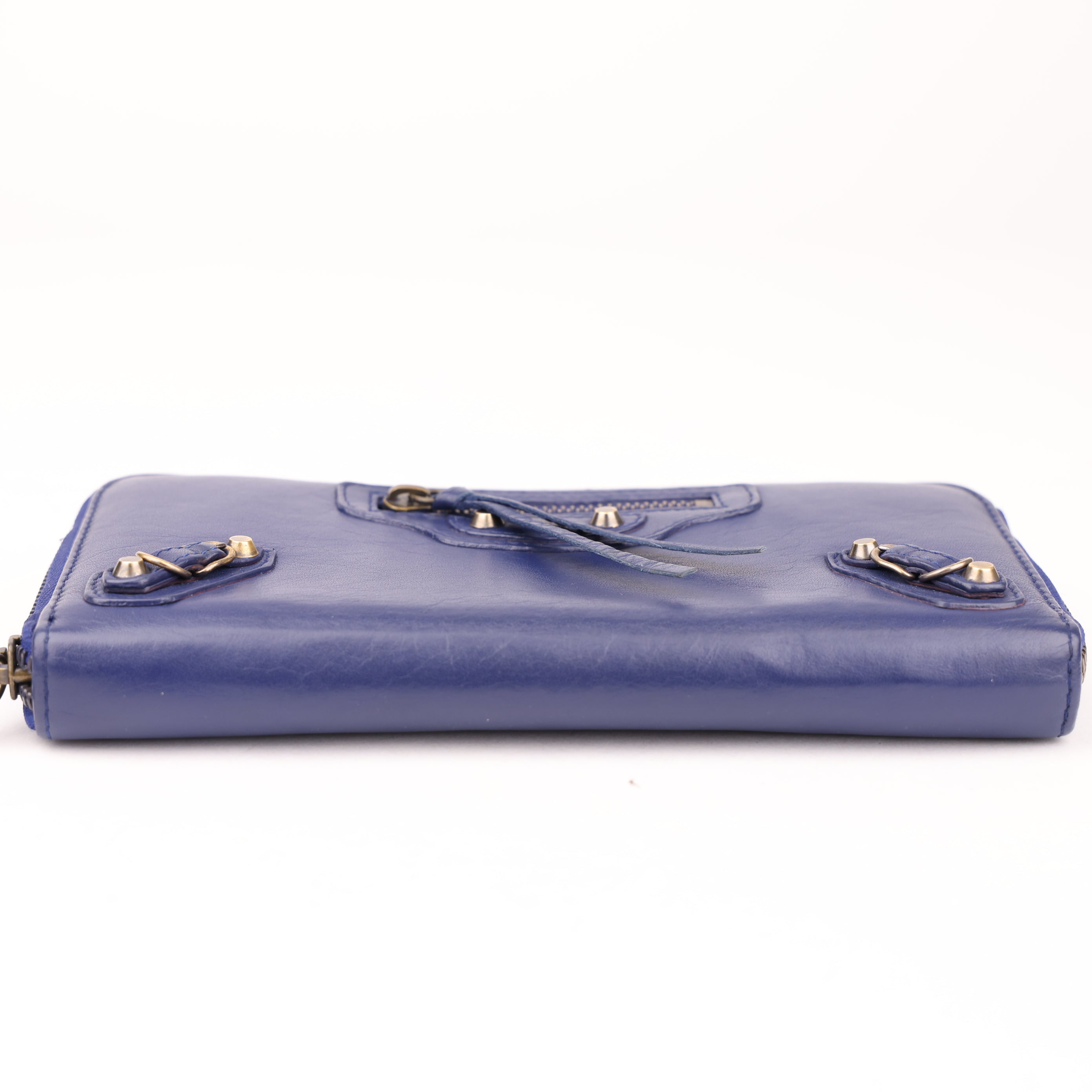 J1783 Balenciaga Motocross Classic Money Wallet- Pre Owned