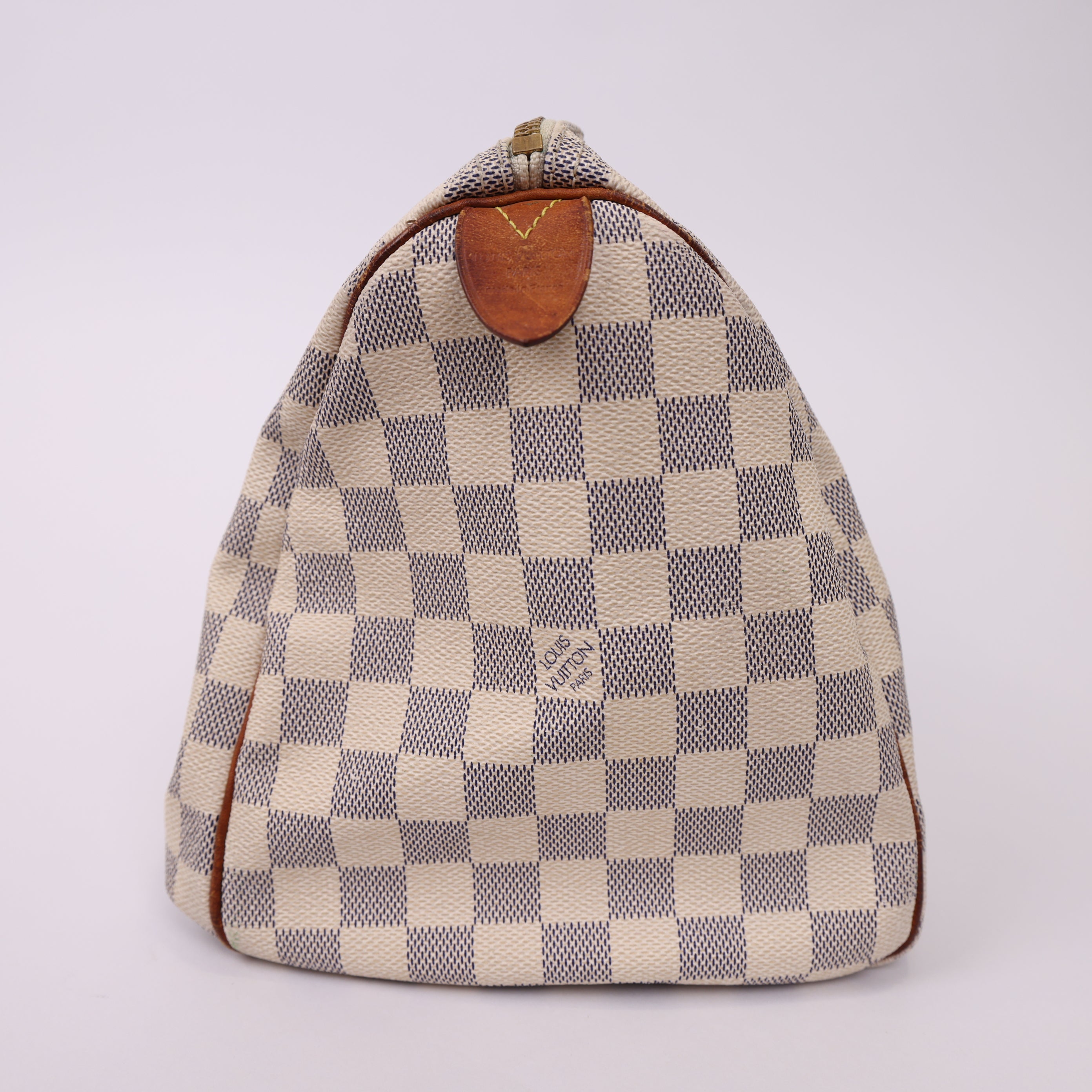 J1726 LOUIS VUITTON SPEEDY 30 DAMERO AZUR SHOULDER BAG- Pre Owned