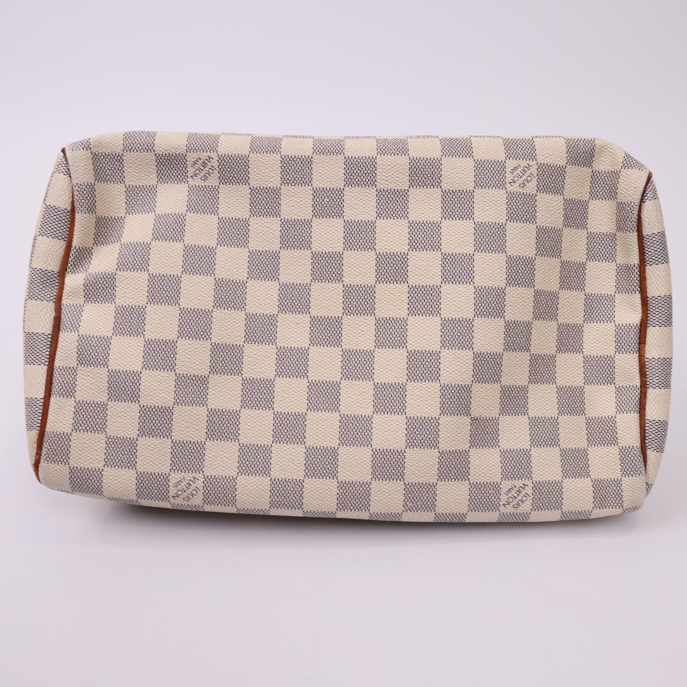 J1726 LOUIS VUITTON SPEEDY 30 DAMERO AZUR SHOULDER BAG- Pre Owned