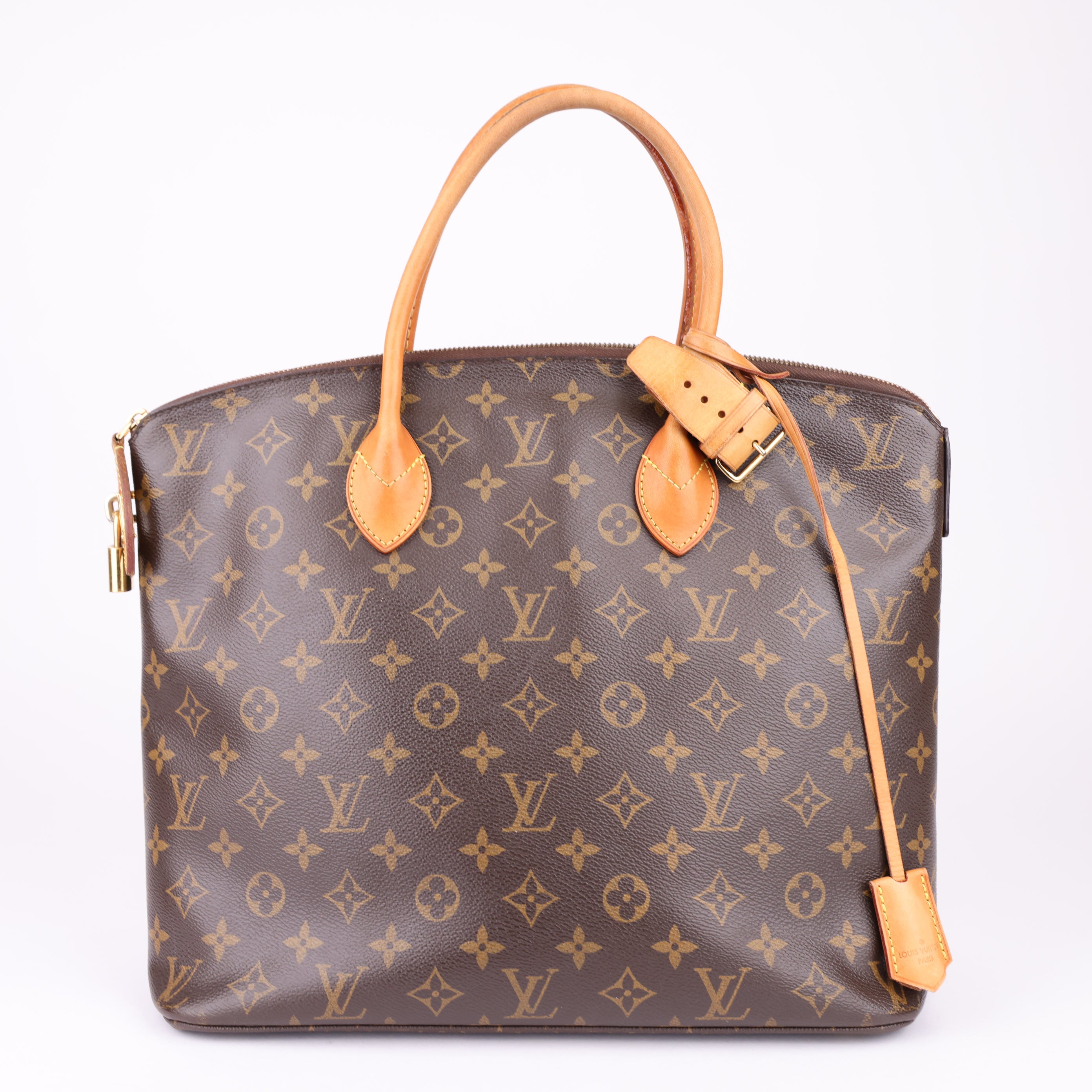 J1719 Louis Vuitton Monogram Canvas Lockit MM Bag - Pre Owned