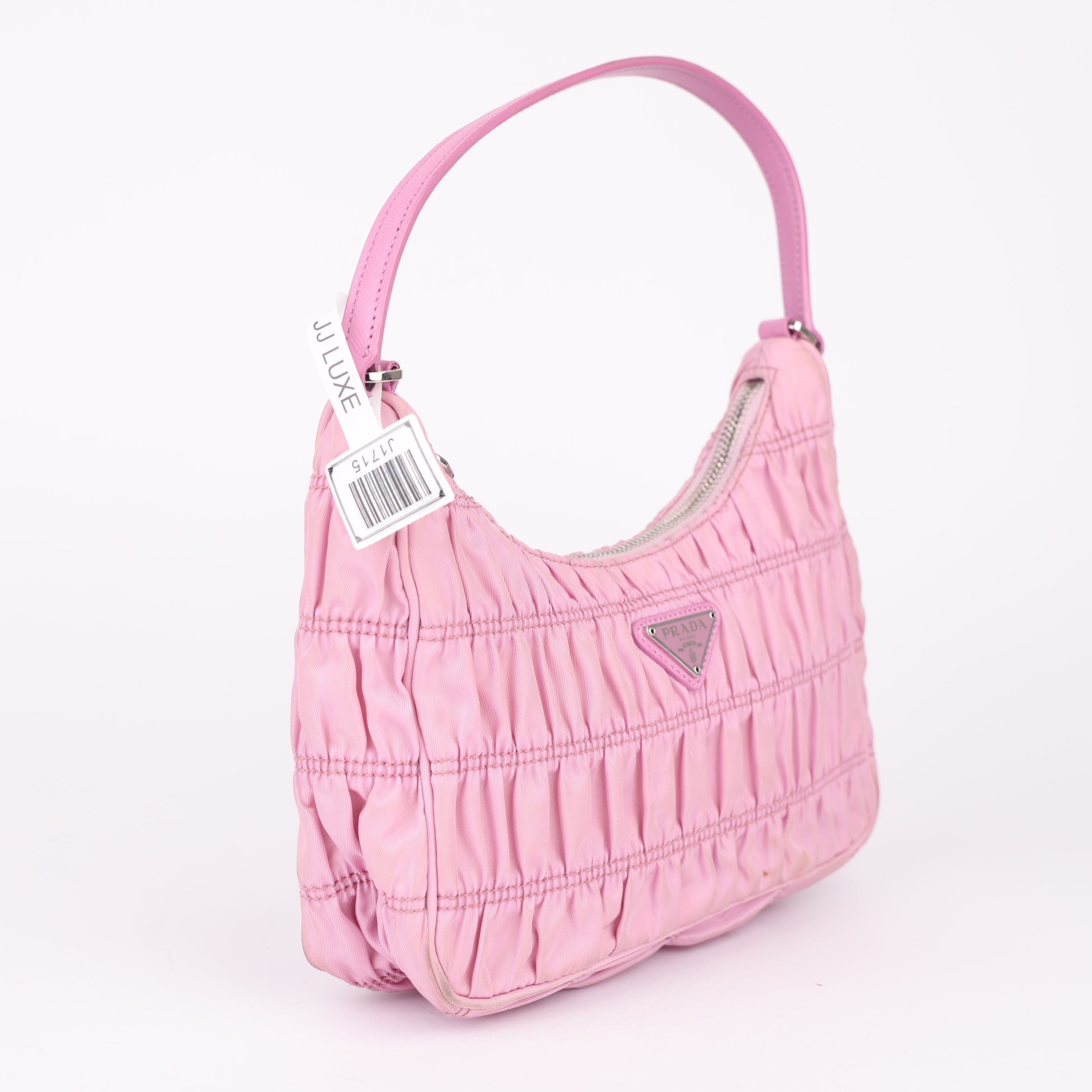 J1715 Prada Nylon Saffiano Bag- Pre Owned