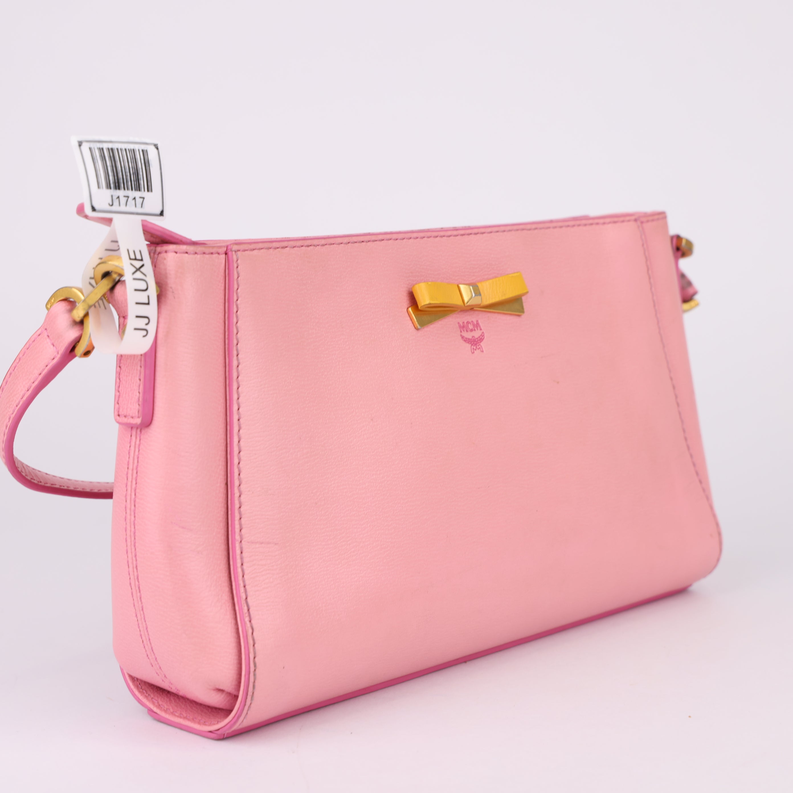 OJ1717 MCM Mina Visetos Crossbody Bag- Pre Owned