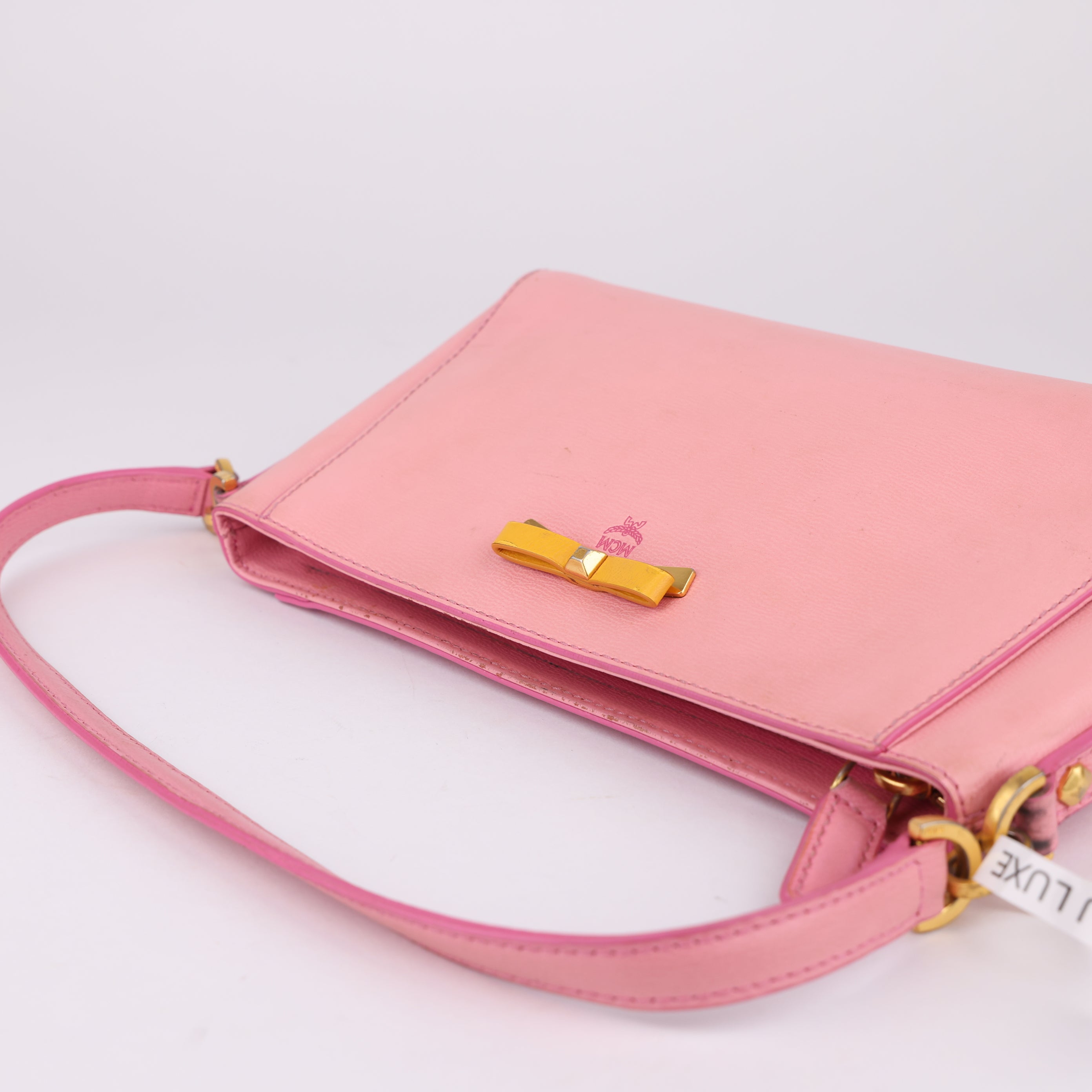 OJ1717 MCM Mina Visetos Crossbody Bag- Pre Owned