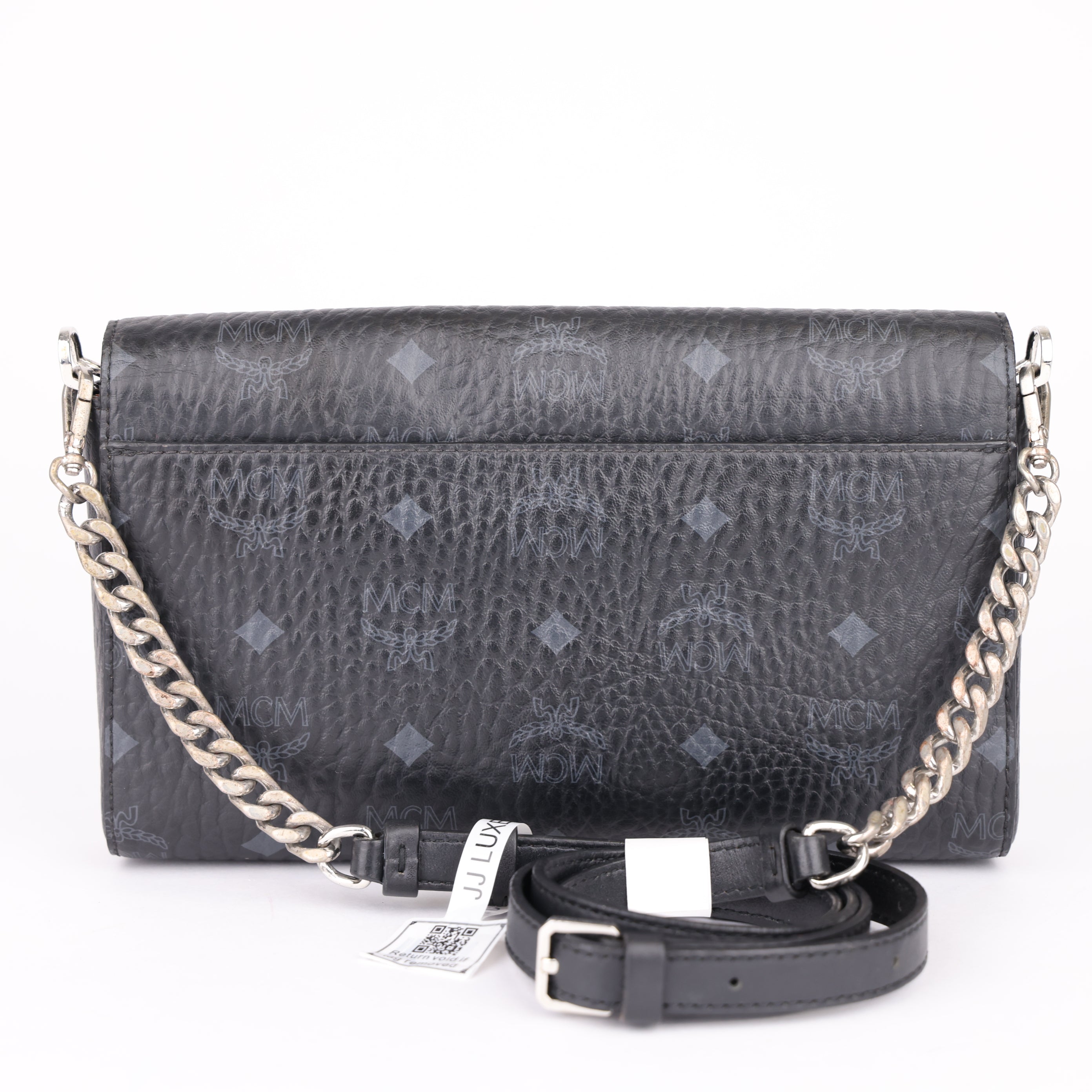 J1696 MCM Visetos Wallet on Chain - Pre Owned