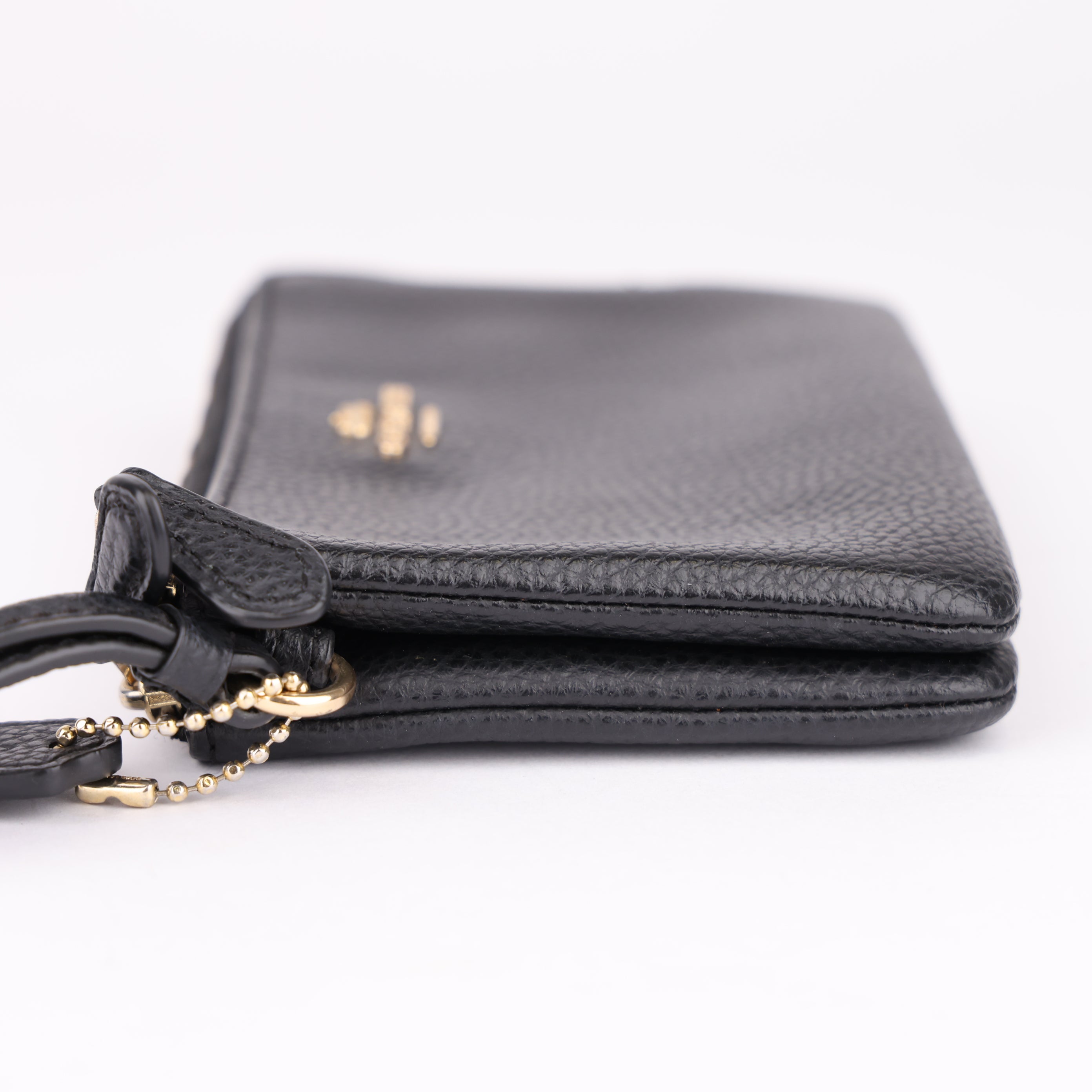 J1694 Coach Leather Wristlet Wallet- Pre Owned