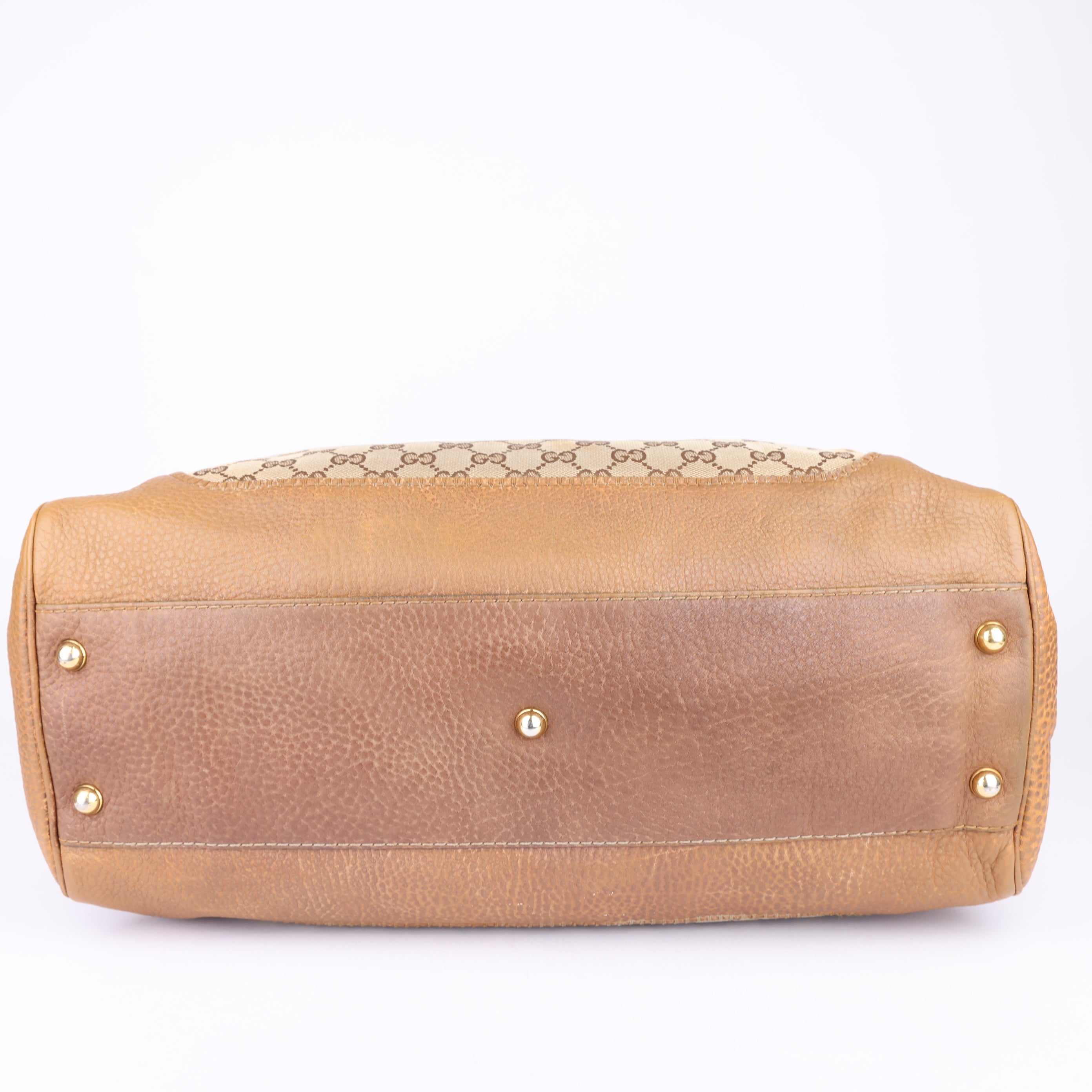 J1663 Gucci GG Canvas New Pelham Shoulder Bag- Pre Owned