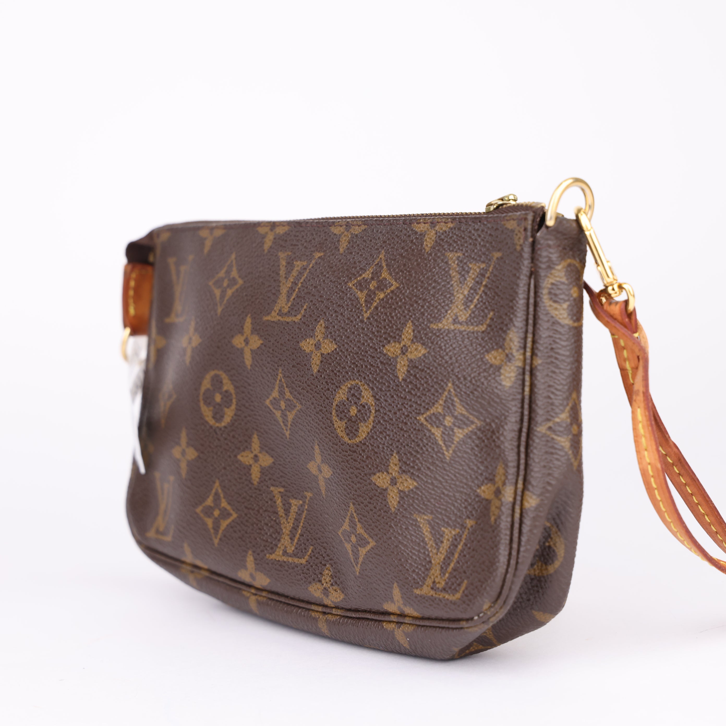 J1665 Louis Vuitton Pochette Monogram Canvas- Pre Owned