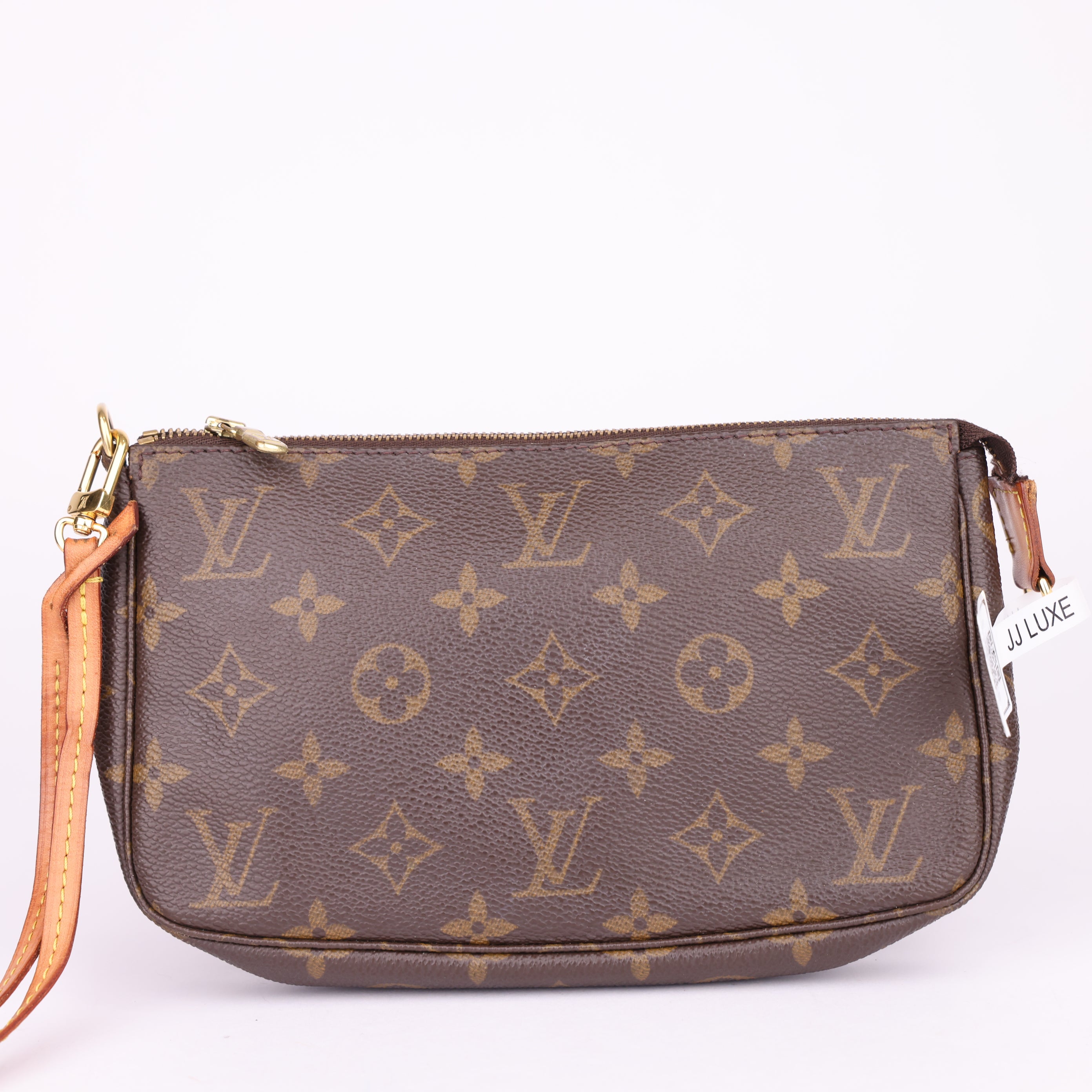 J1665 Louis Vuitton Pochette Monogram Canvas- Pre Owned