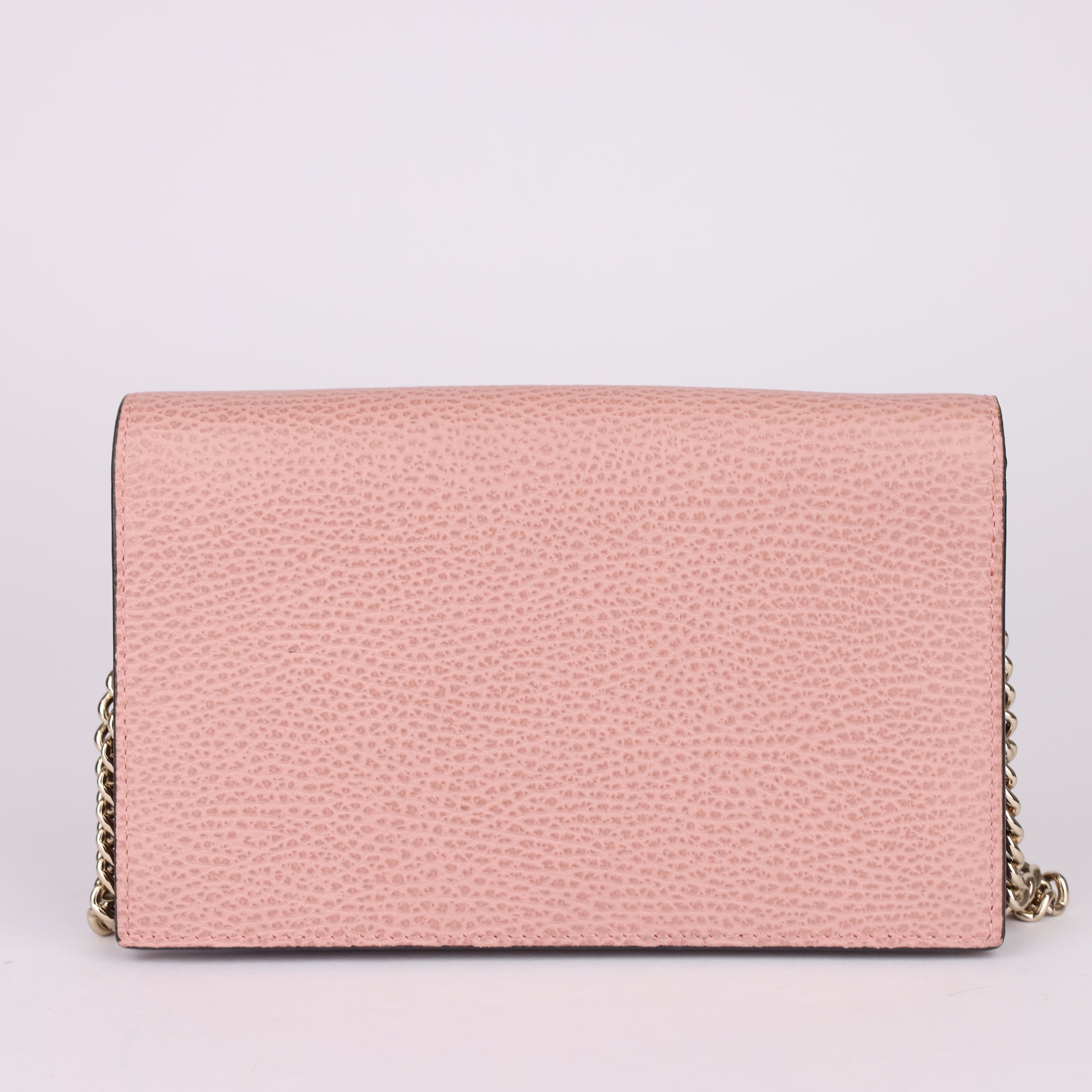 J1658 Gucci Women's Dust Pink Textured Leathe Bag- Pre Owned