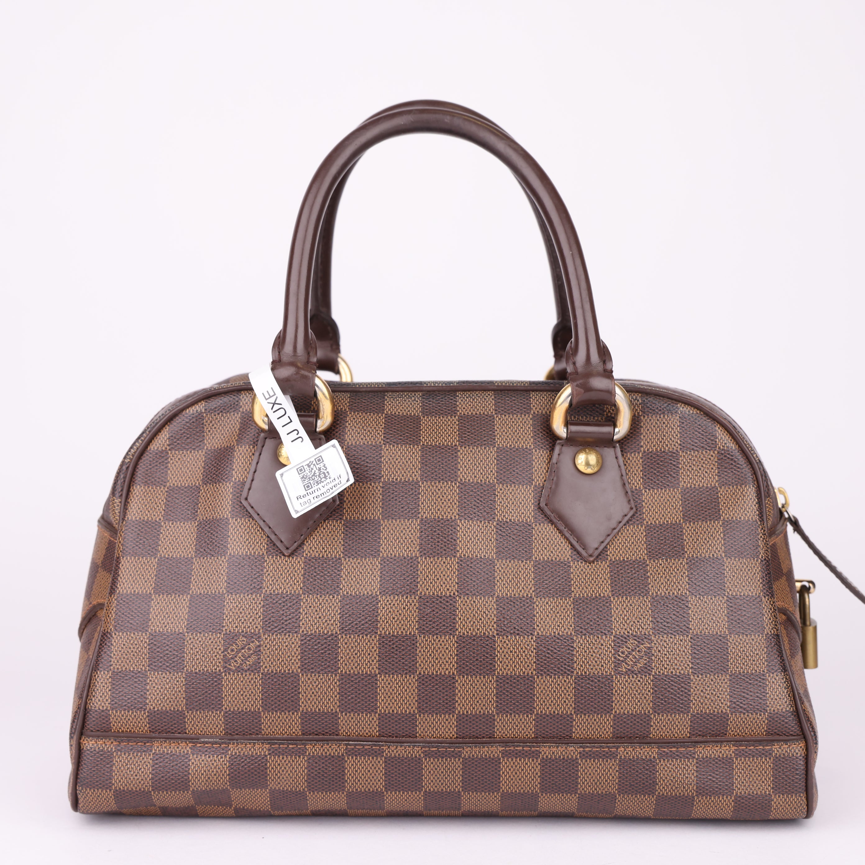 J1674 LOUIS VUITTON Duomo Damier Ebene Canvas- Pre Owned