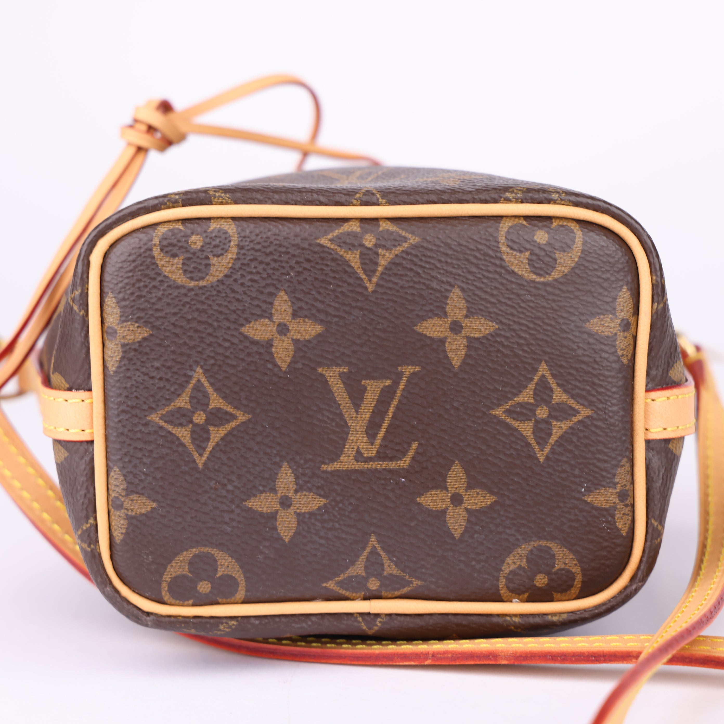 J1675 Louis Vuitton Monogram Coated Canvas Nano Noé Bag- Pre Owned