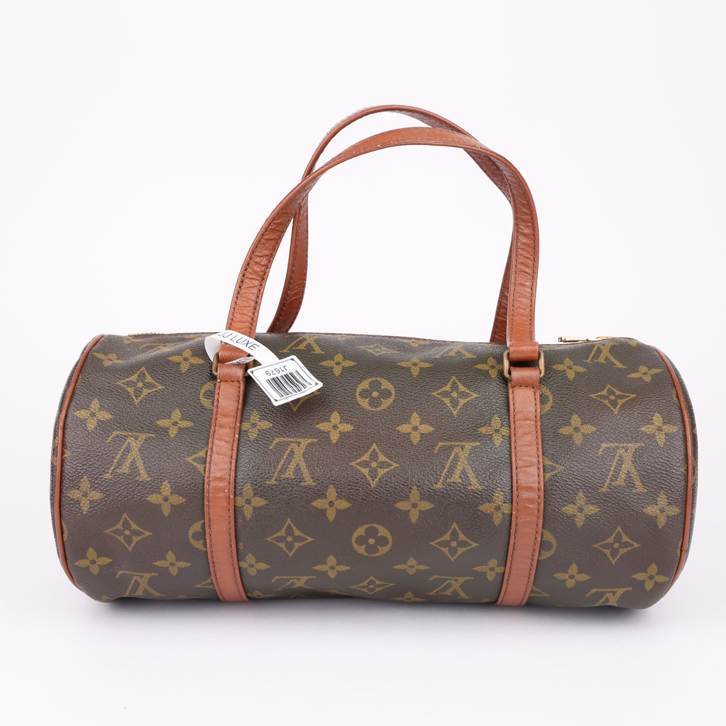 J1679 Louis Vuitton Monogram Papillon Barrel Bag 30- Pre Owned