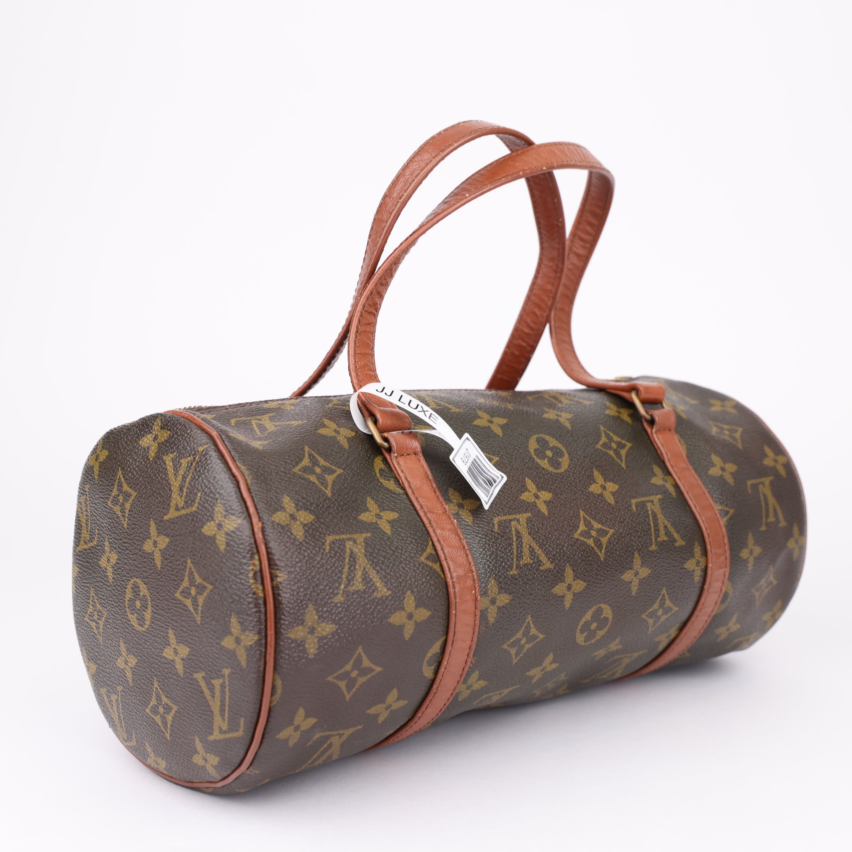 J1679 Louis Vuitton Monogram Papillon Barrel Bag 30- Pre Owned