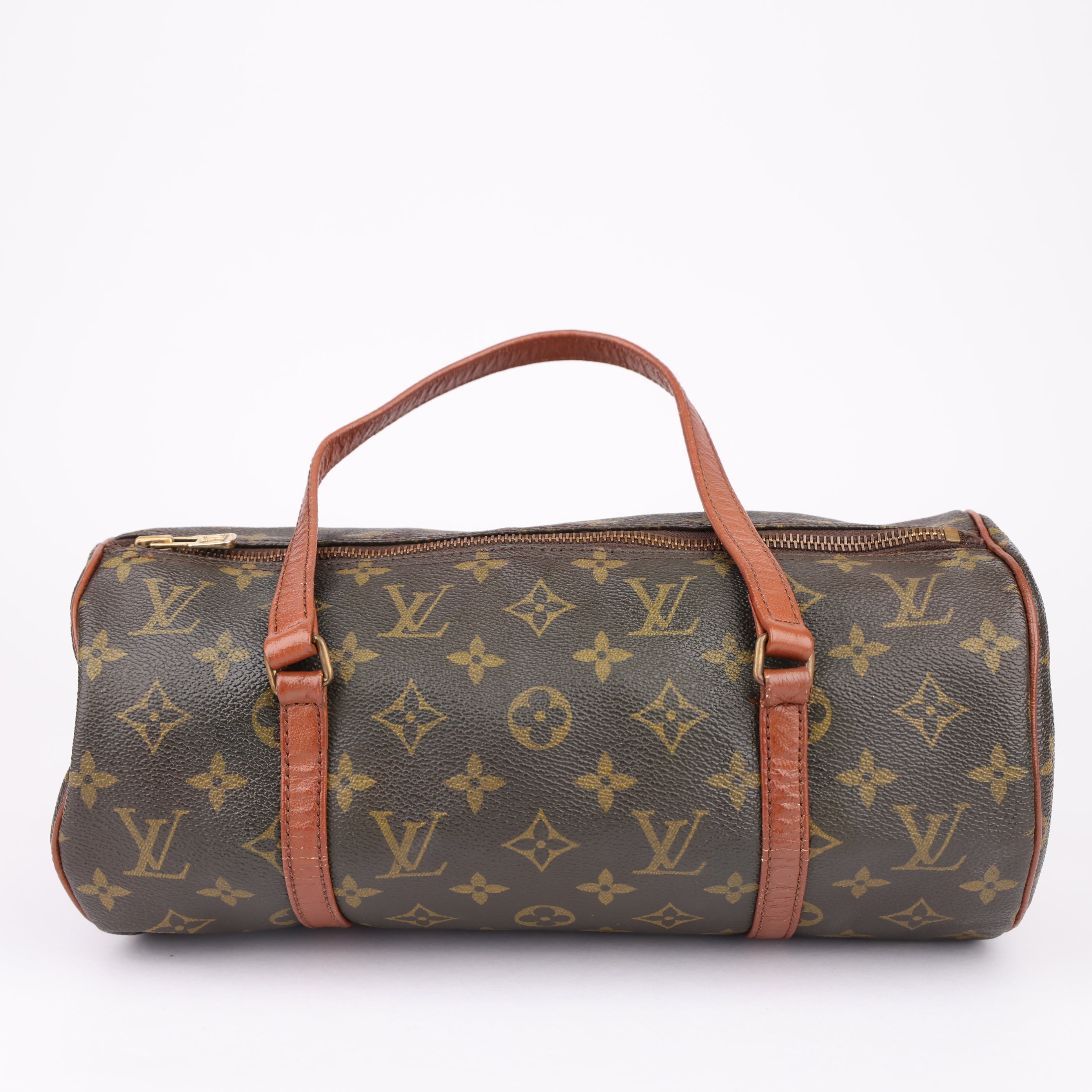 J1679 Louis Vuitton Monogram Papillon Barrel Bag 30- Pre Owned