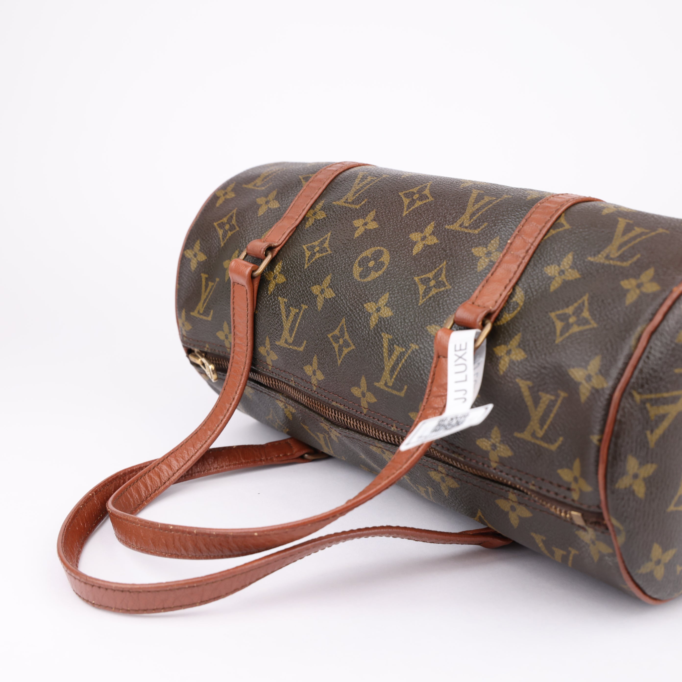 J1679 Louis Vuitton Monogram Papillon Barrel Bag 30- Pre Owned