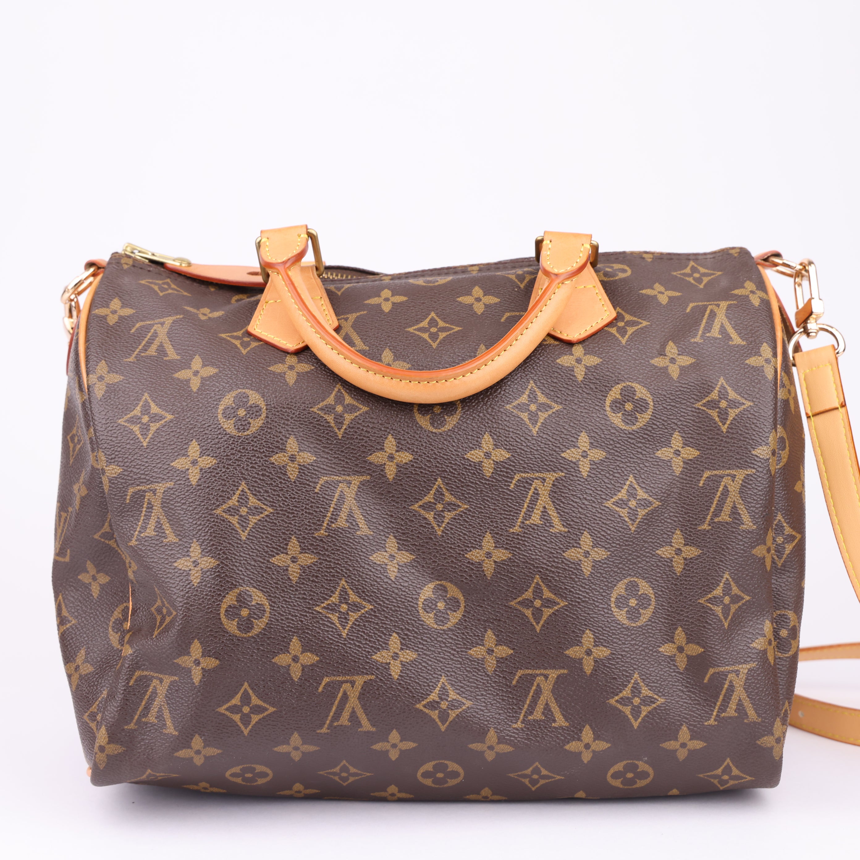J1680 Louis Vuitton Speedy Bandoulière 30 Monogram Canvas- Pre Owned