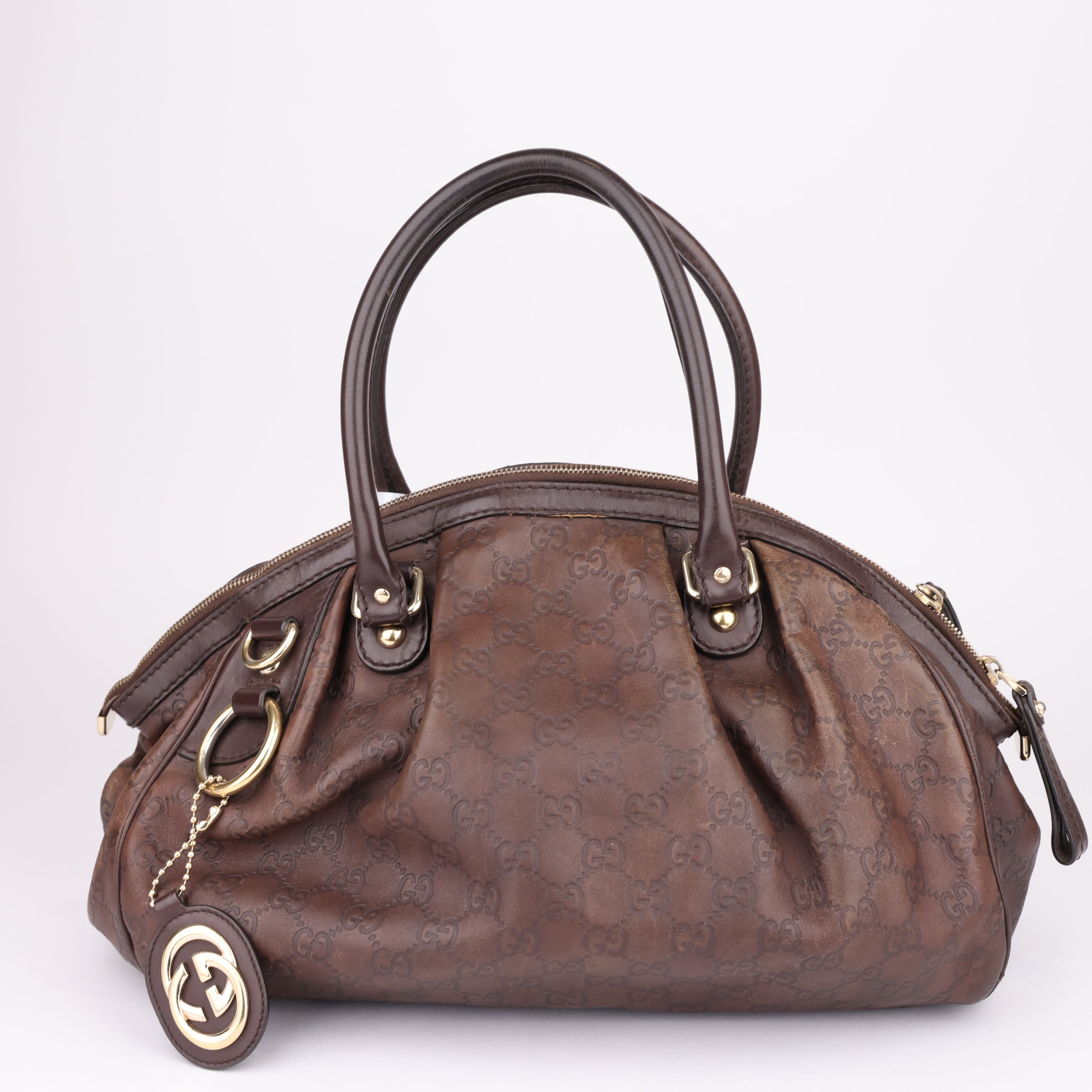 J1651 Gucci Sukey Convertible Boston Bag- Pre Owned