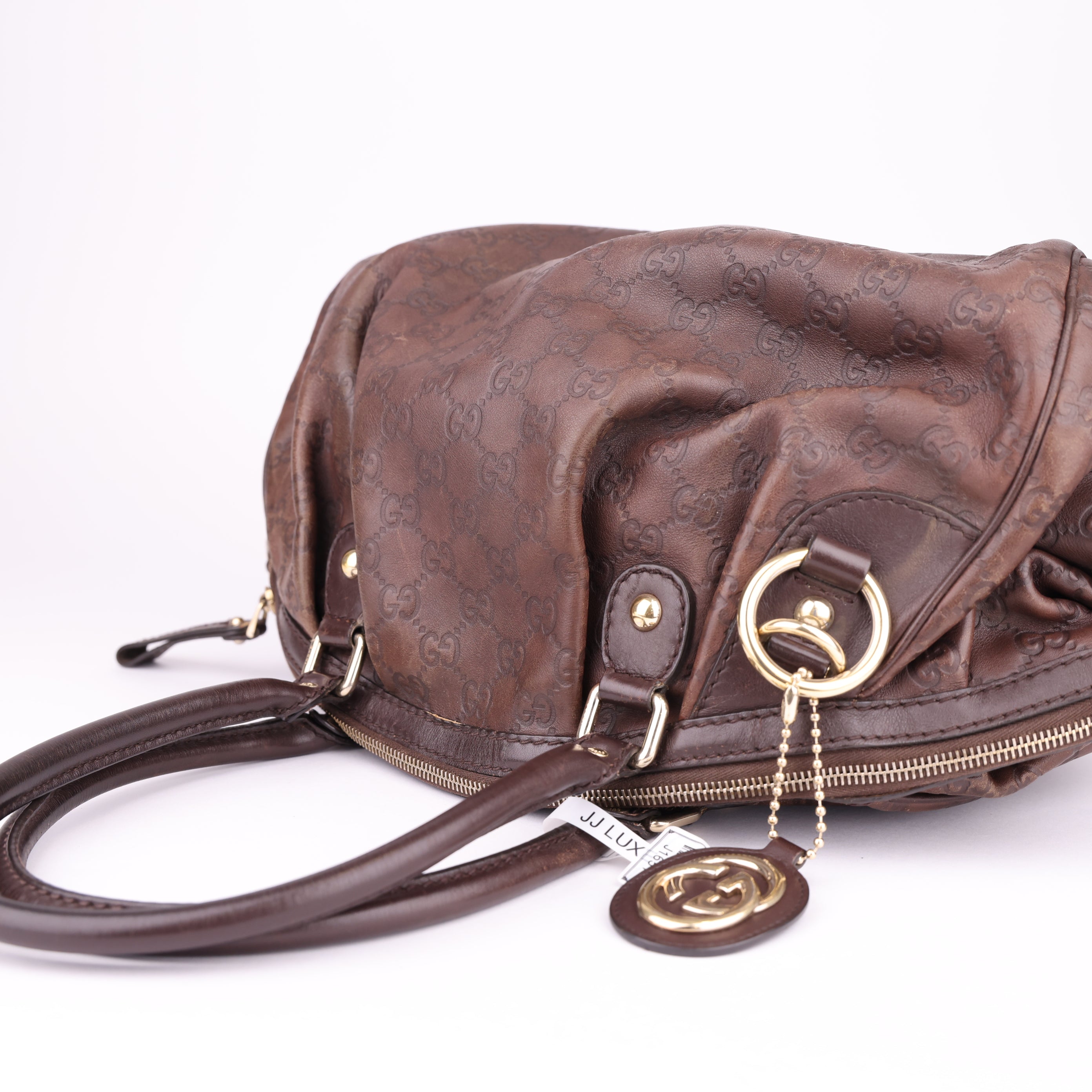 J1651 Gucci Sukey Convertible Boston Bag- Pre Owned