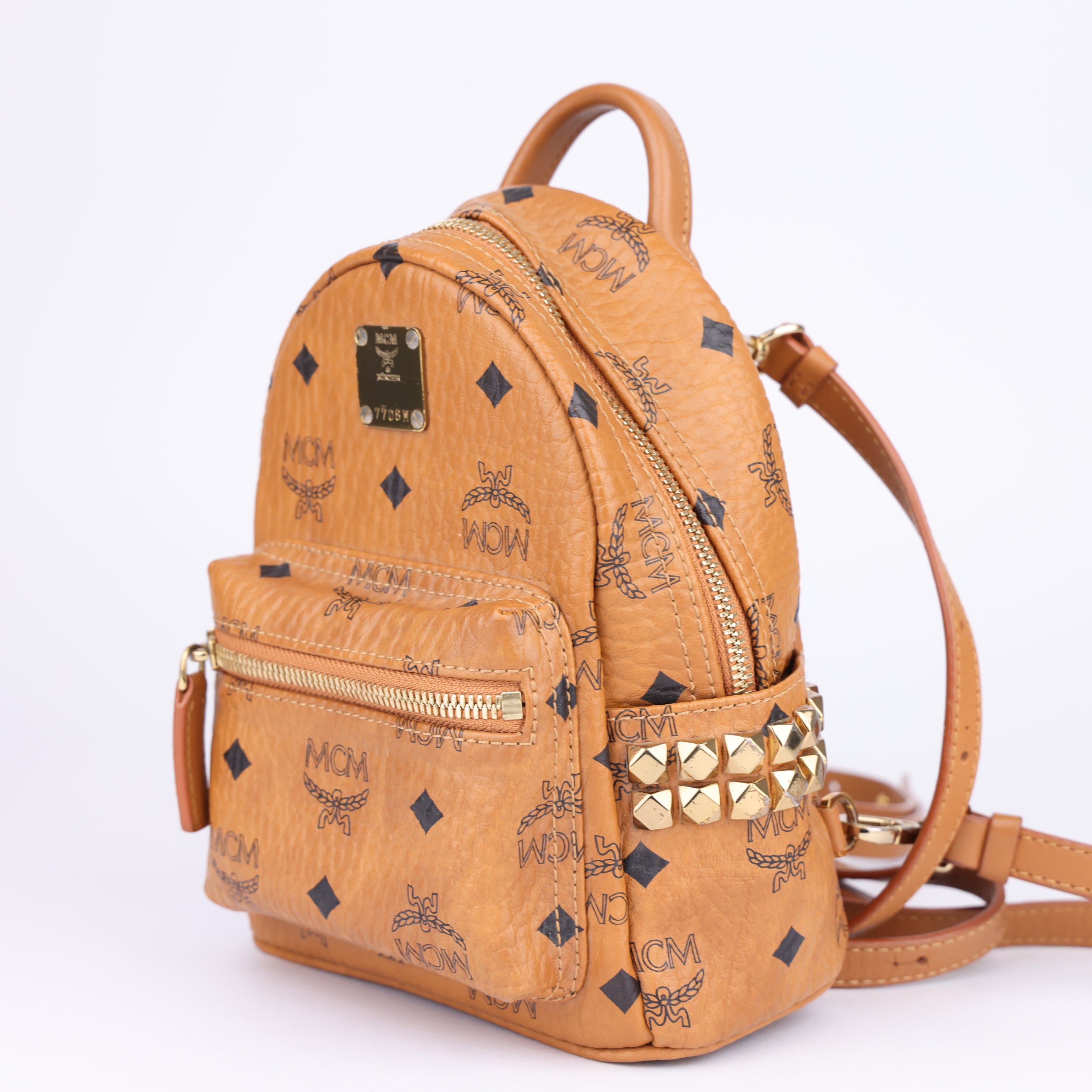 J1623 MCM Mini Stark Backpack- Pre Owned