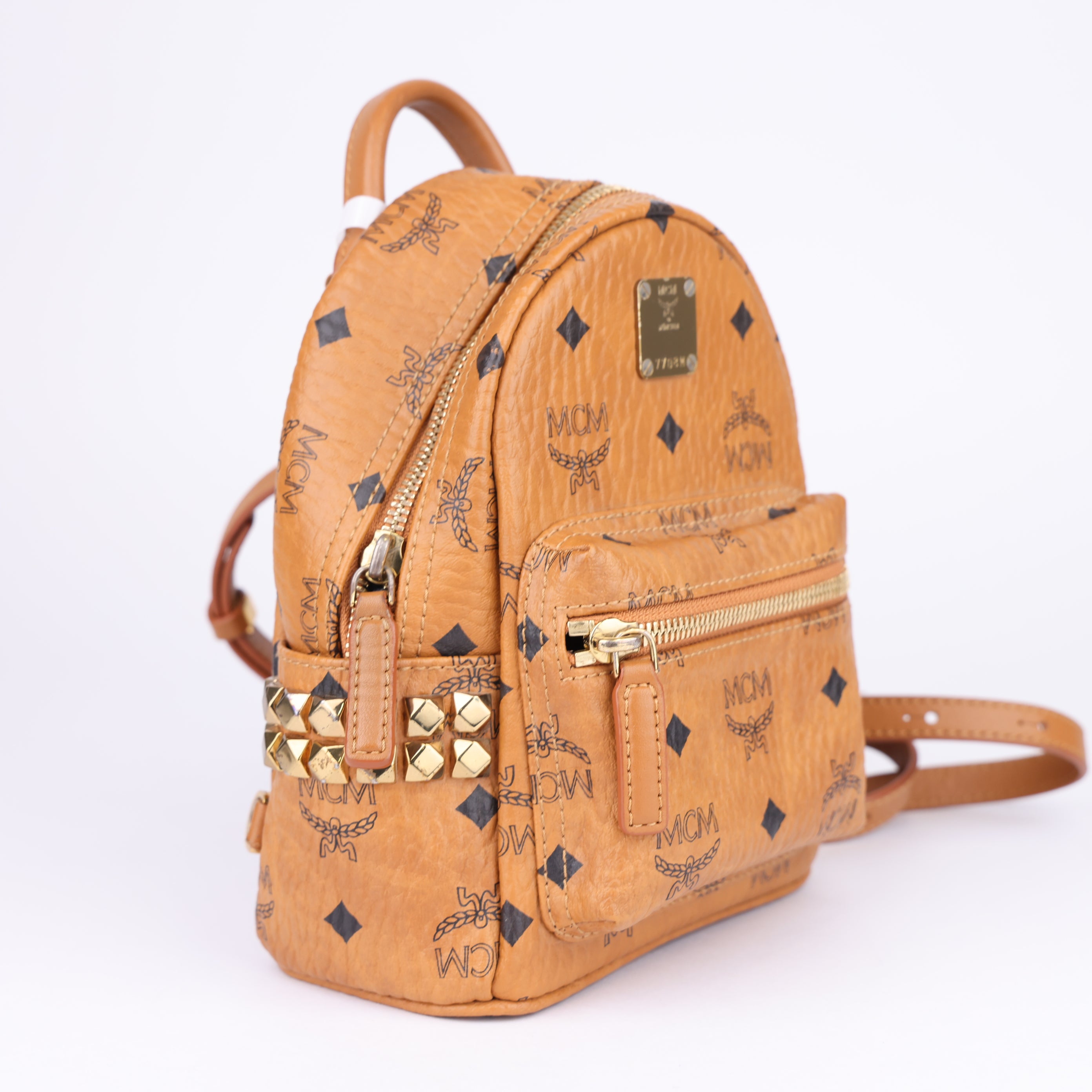 J1623 MCM Mini Stark Backpack- Pre Owned