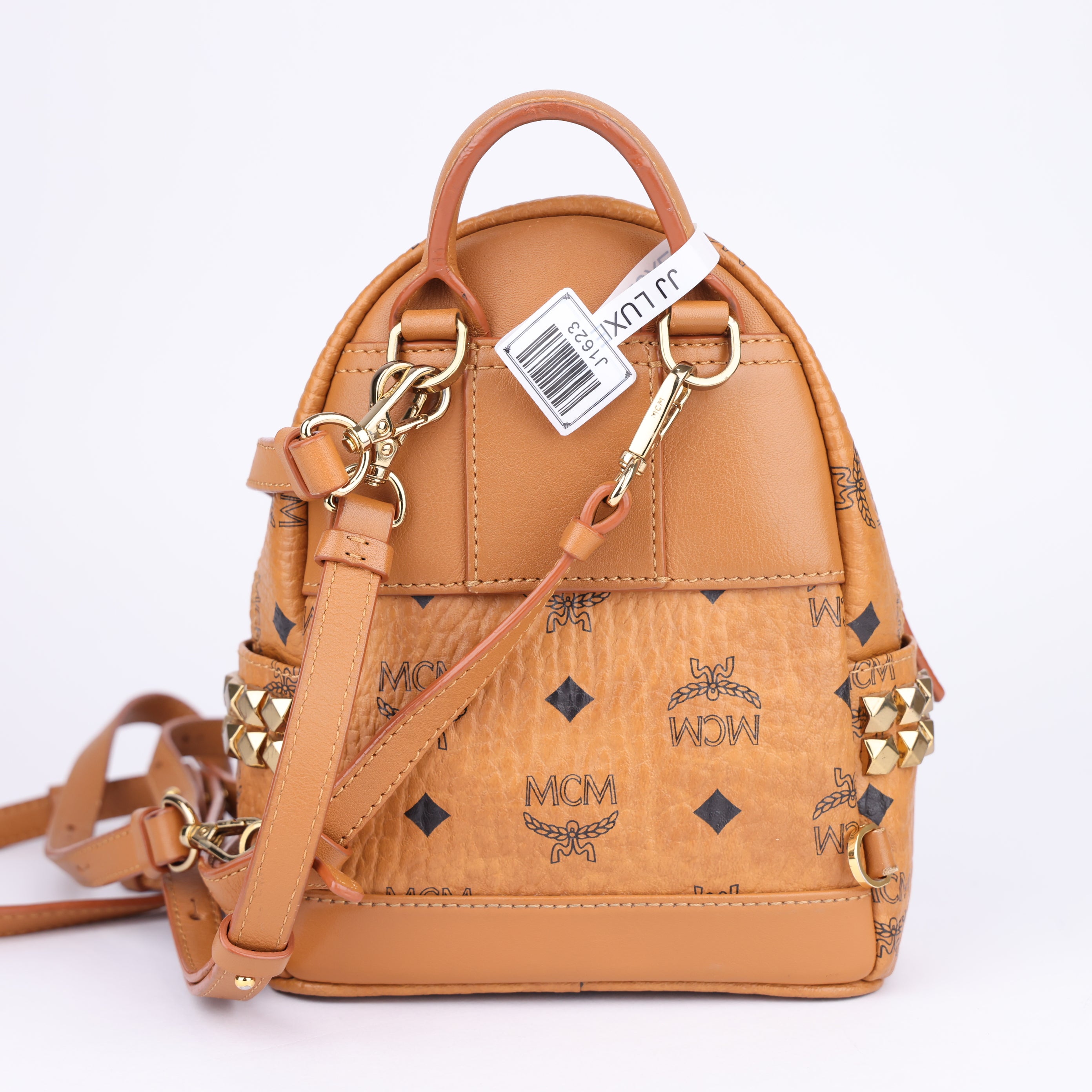 J1623 MCM Mini Stark Backpack- Pre Owned