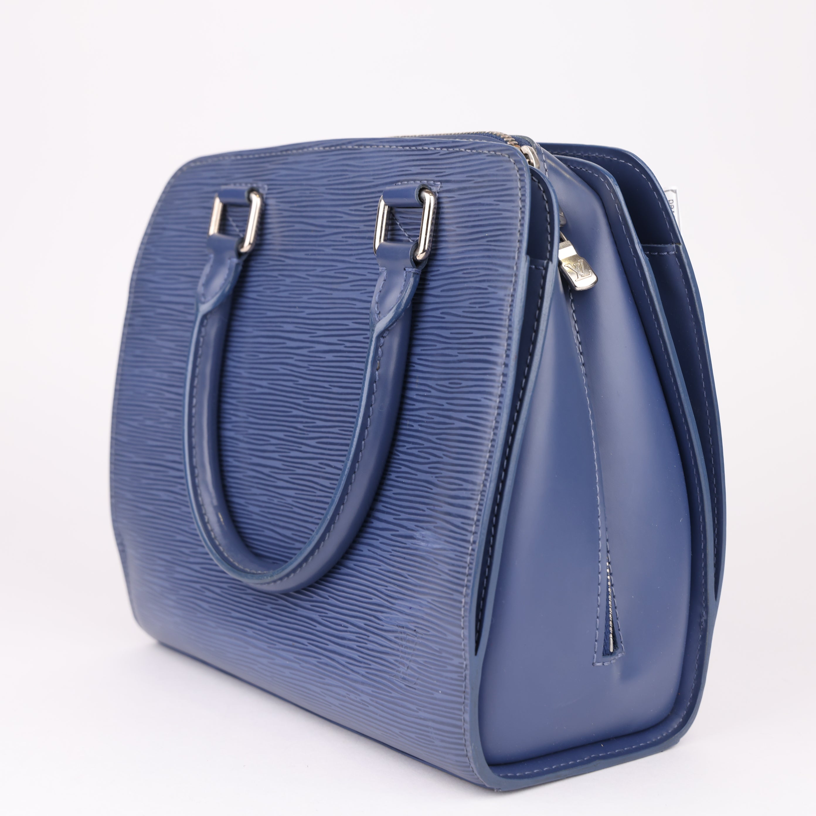 J1637 Louis Vuitton Epi Pont-Neuf  Blue Handle Bags- Pre Owned