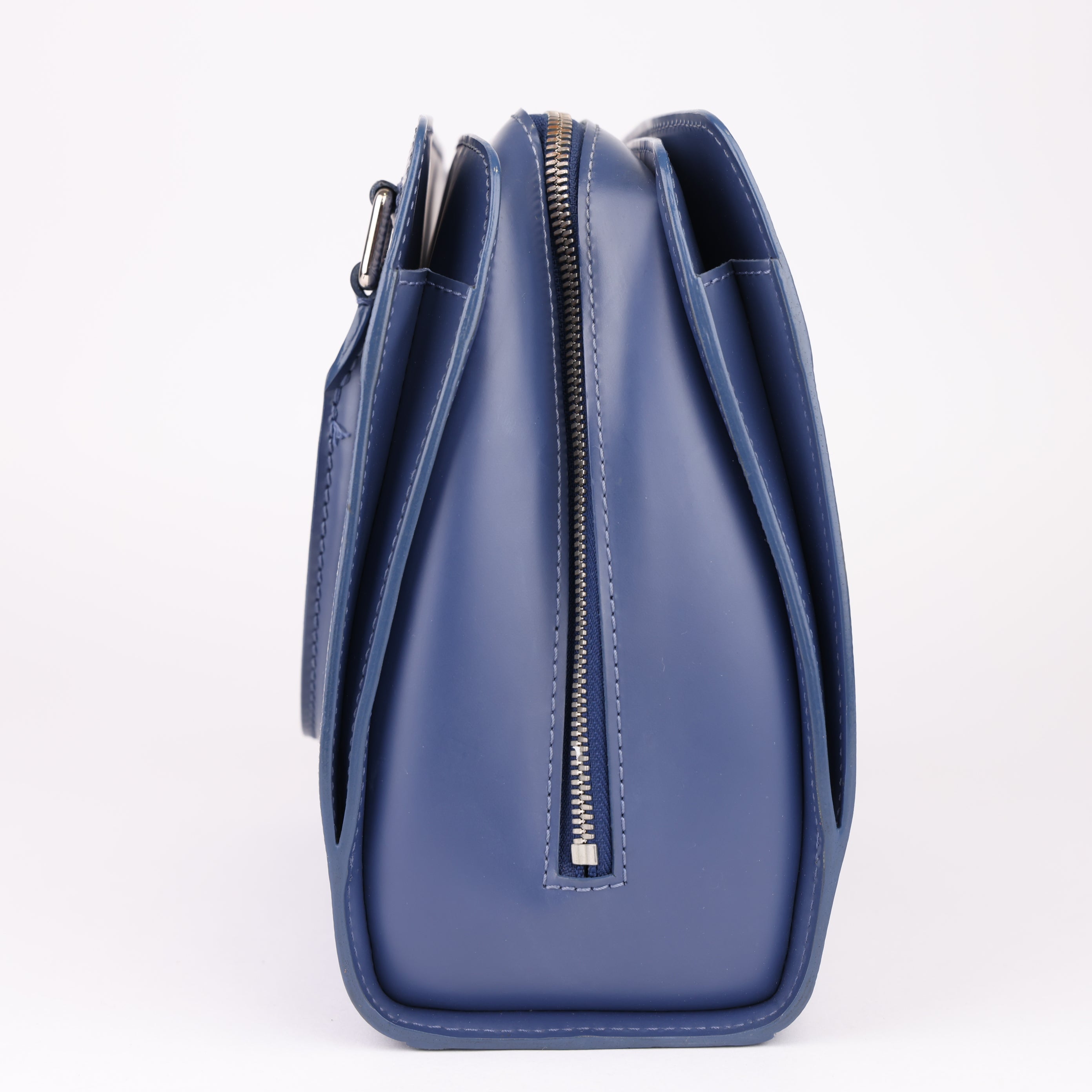 J1637 Louis Vuitton Epi Pont-Neuf  Blue Handle Bags- Pre Owned